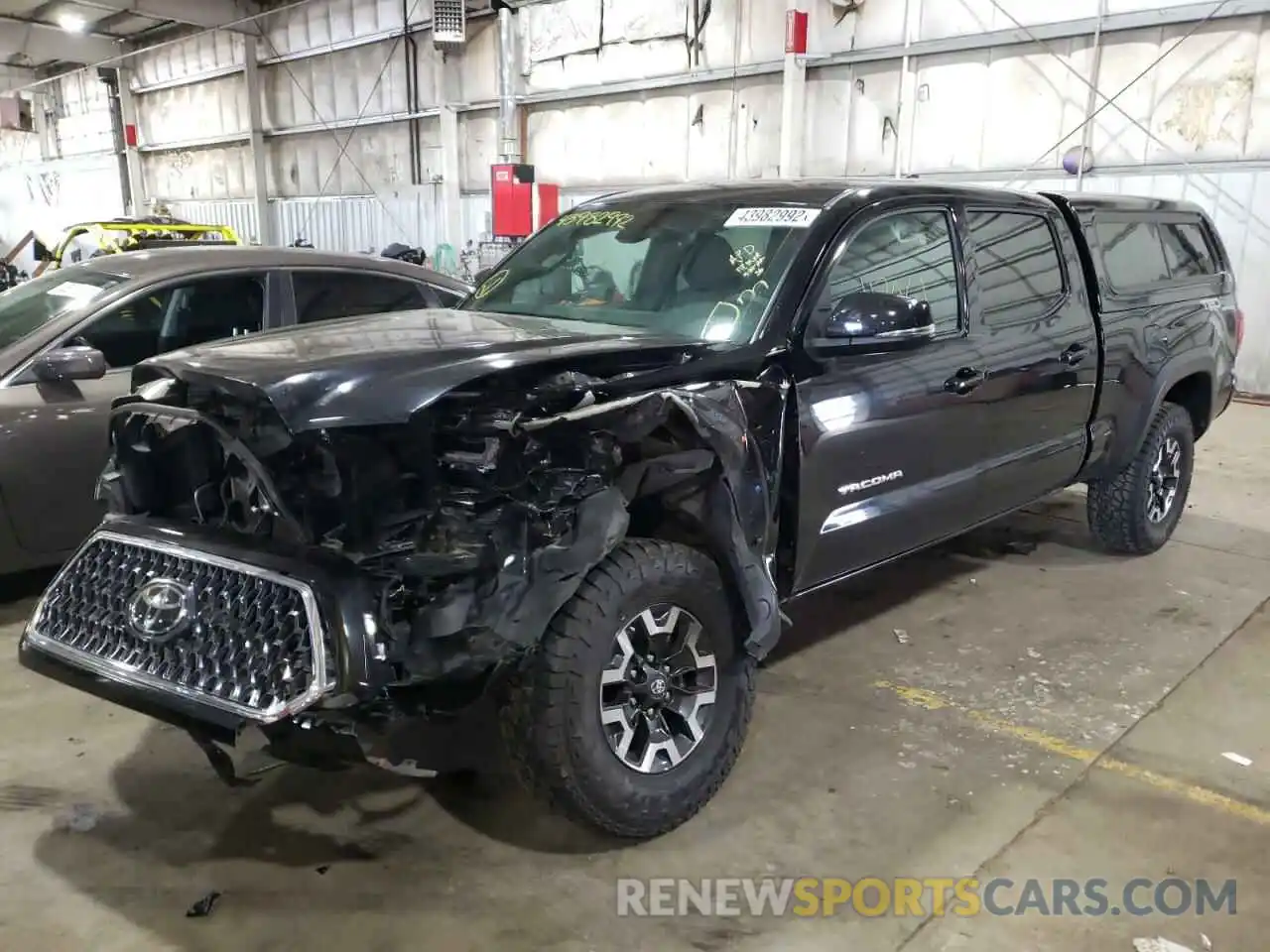 2 Photograph of a damaged car 3TMDZ5BN9KM056757 TOYOTA TACOMA 2019