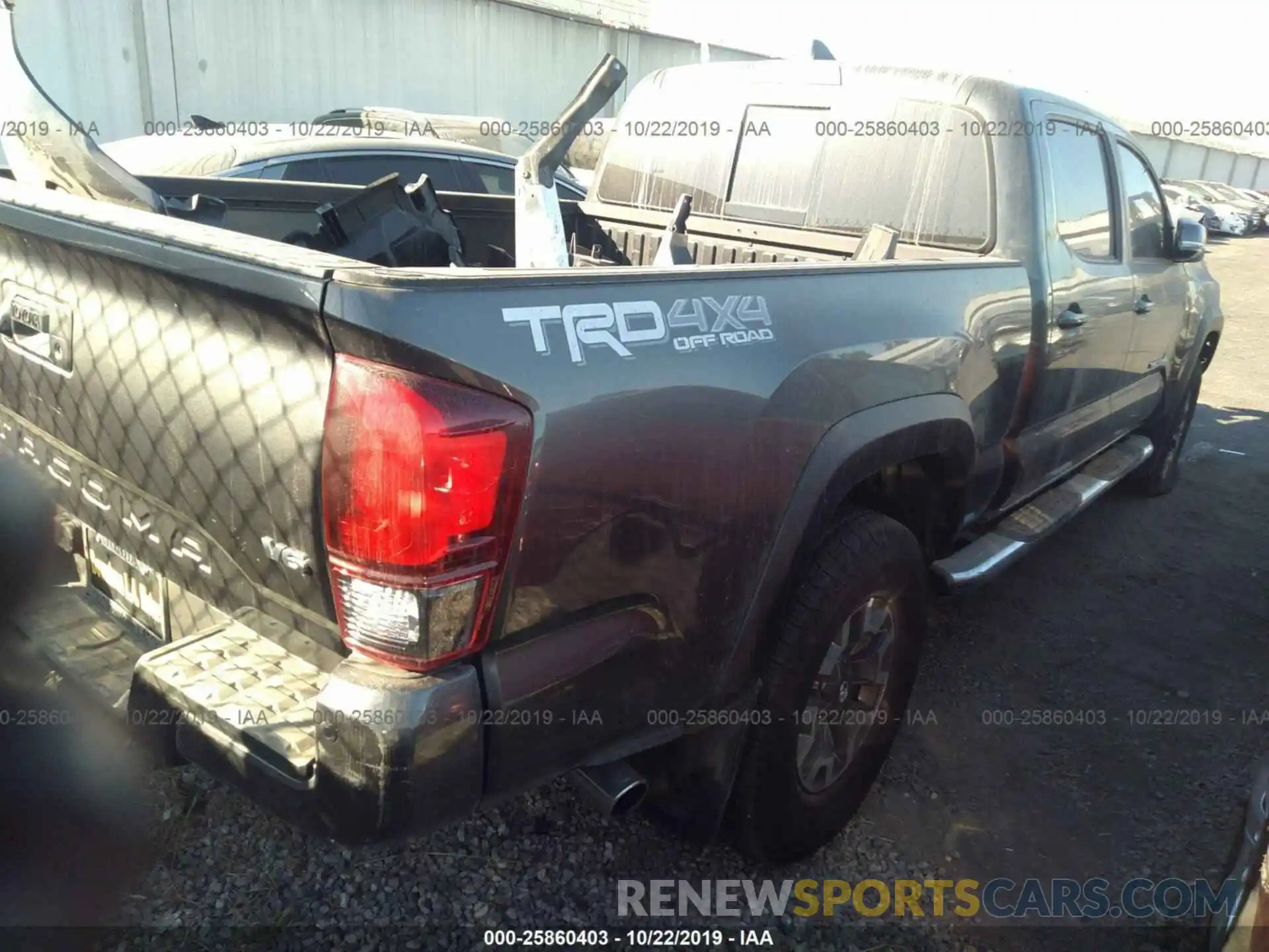 4 Photograph of a damaged car 3TMDZ5BN9KM058282 TOYOTA TACOMA 2019