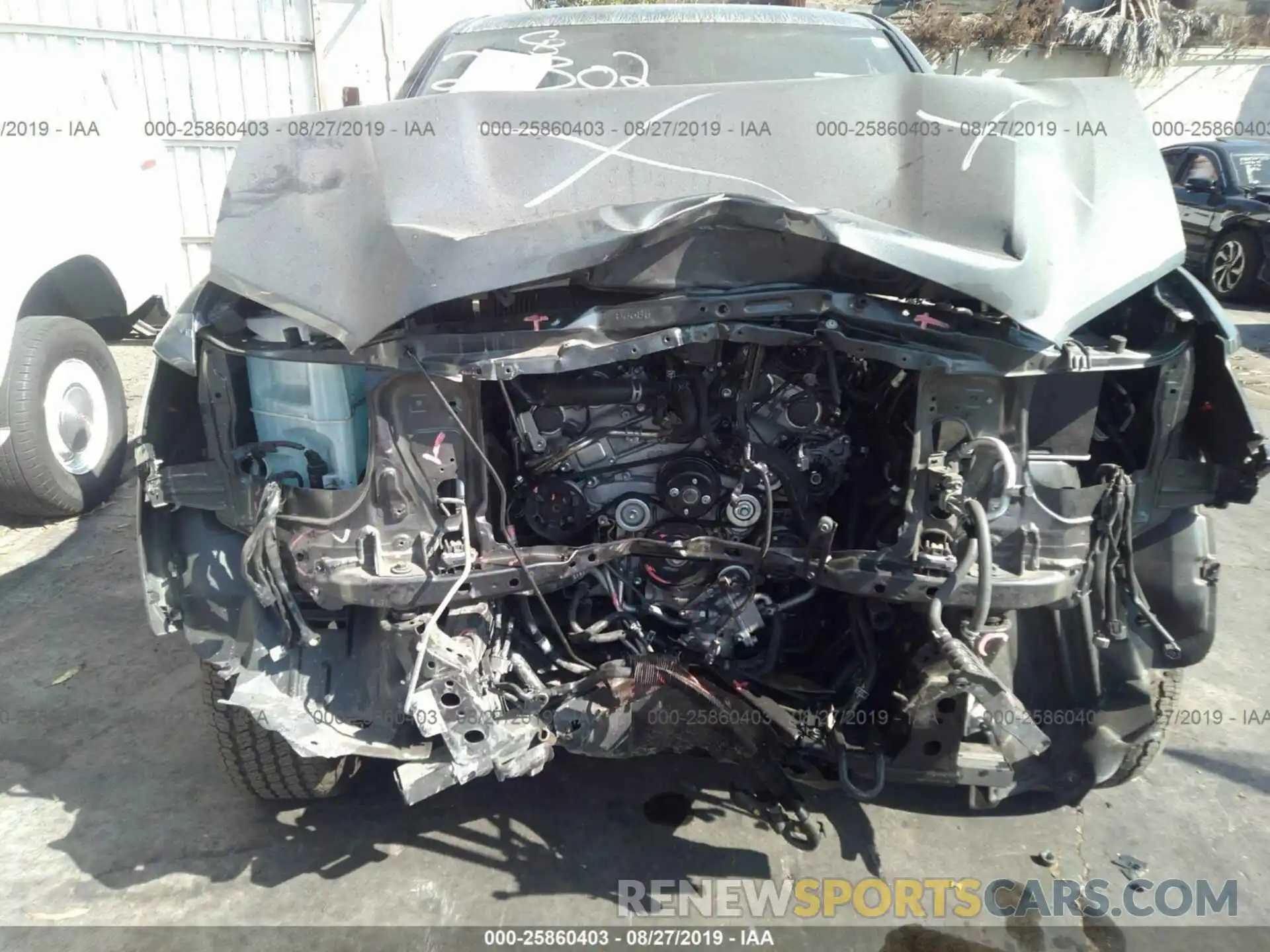 6 Photograph of a damaged car 3TMDZ5BN9KM058282 TOYOTA TACOMA 2019