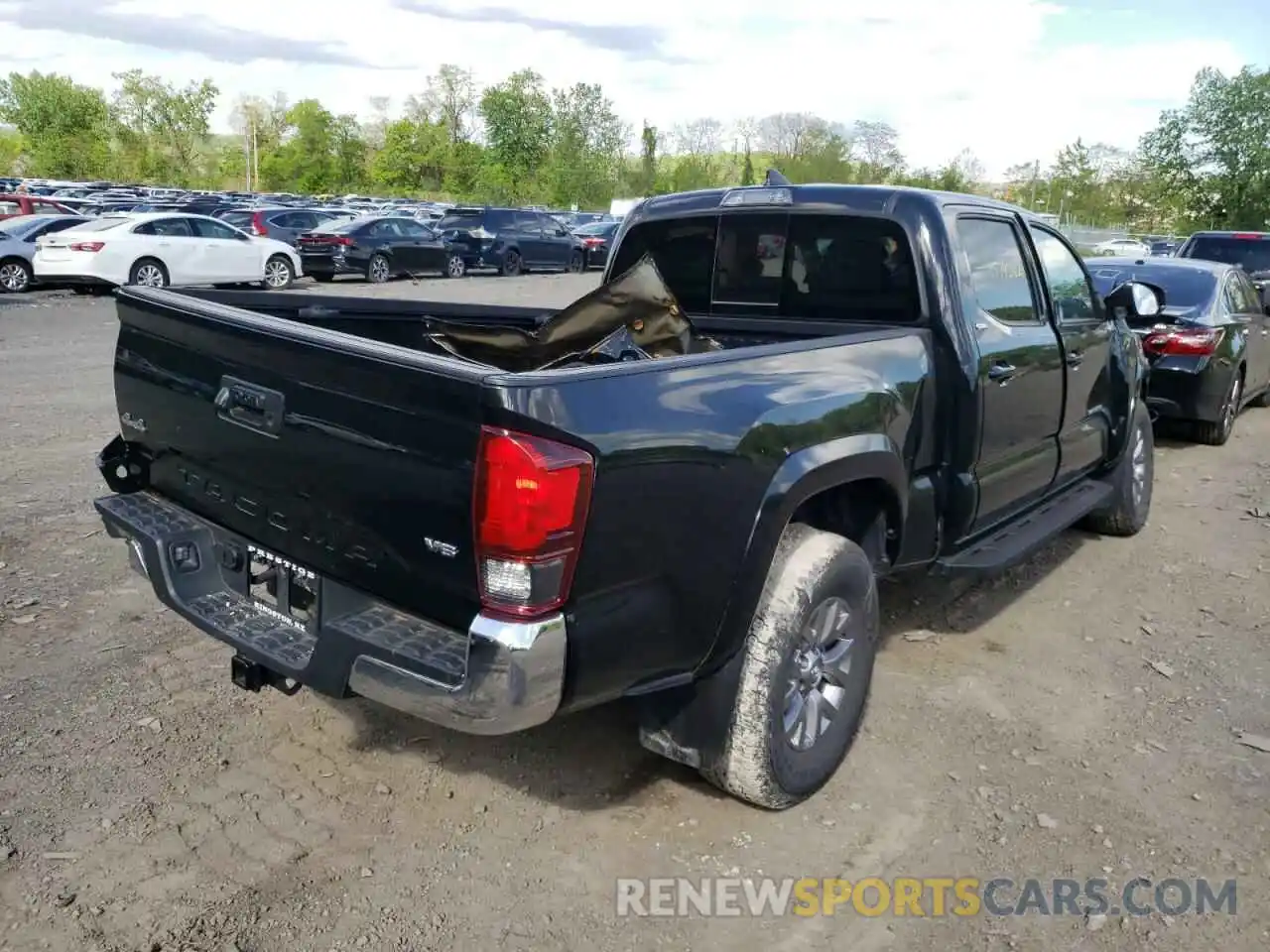 4 Photograph of a damaged car 3TMDZ5BN9KM059044 TOYOTA TACOMA 2019