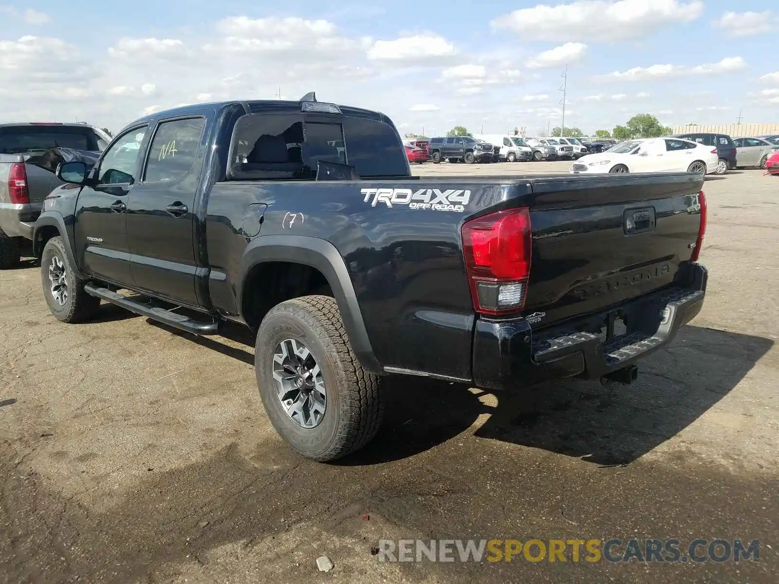 3 Photograph of a damaged car 3TMDZ5BN9KM059528 TOYOTA TACOMA 2019