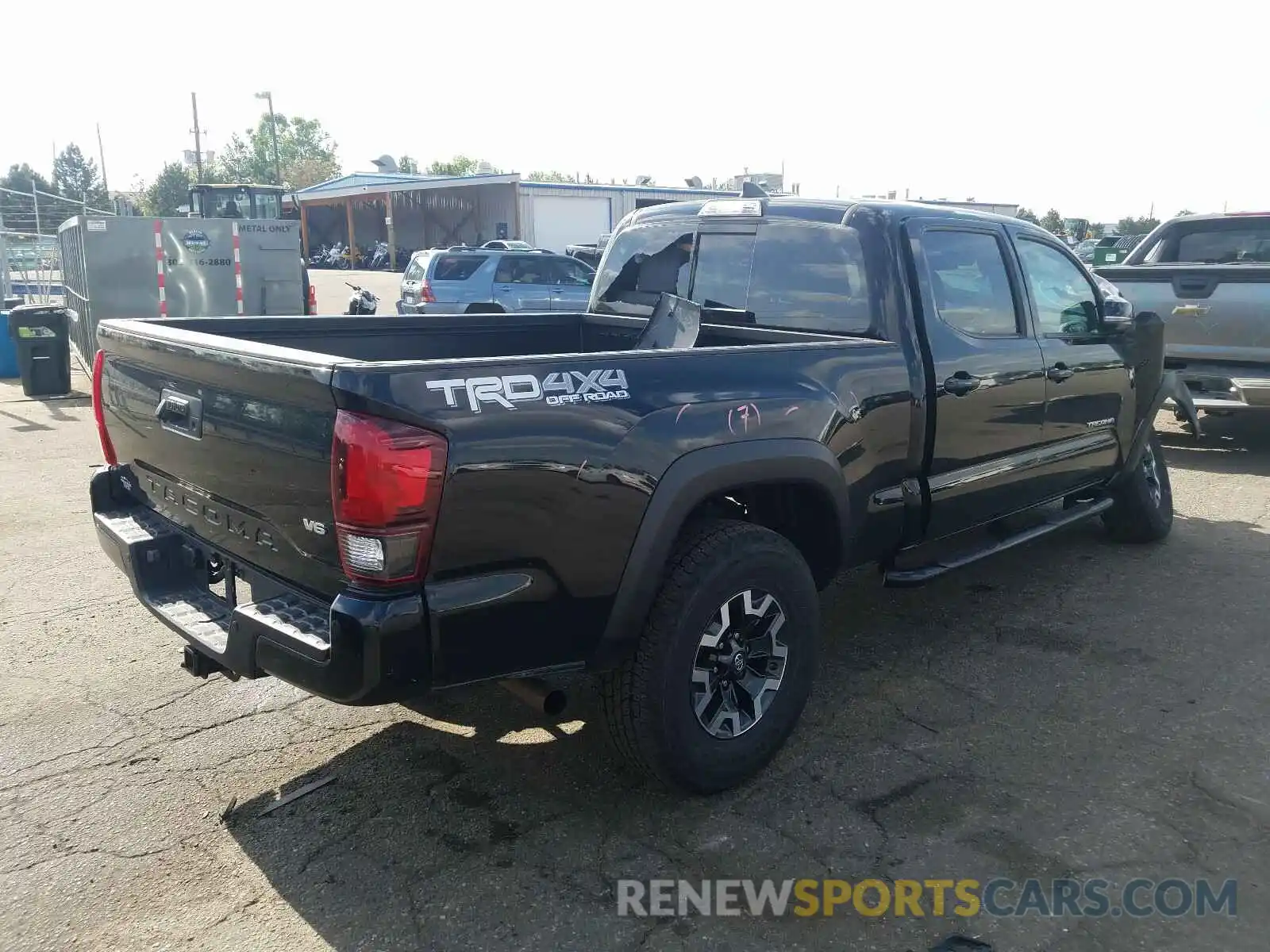 4 Photograph of a damaged car 3TMDZ5BN9KM059528 TOYOTA TACOMA 2019