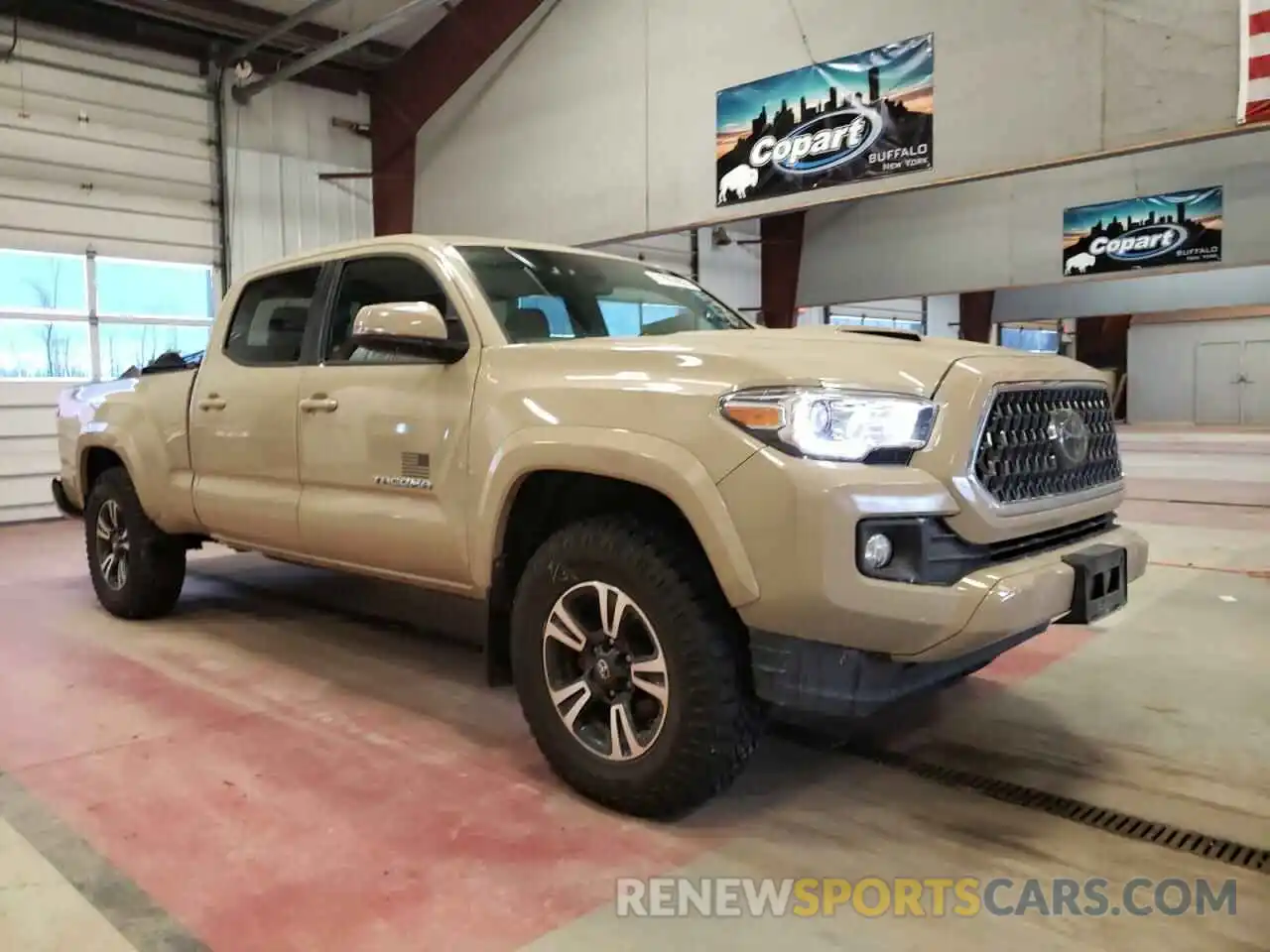 1 Photograph of a damaged car 3TMDZ5BN9KM061070 TOYOTA TACOMA 2019