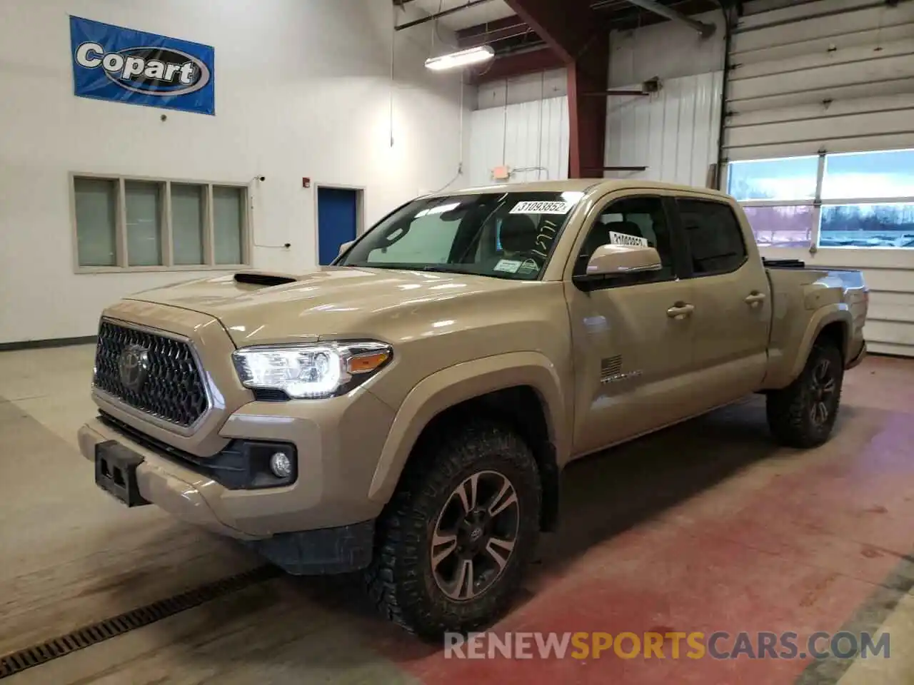 2 Photograph of a damaged car 3TMDZ5BN9KM061070 TOYOTA TACOMA 2019