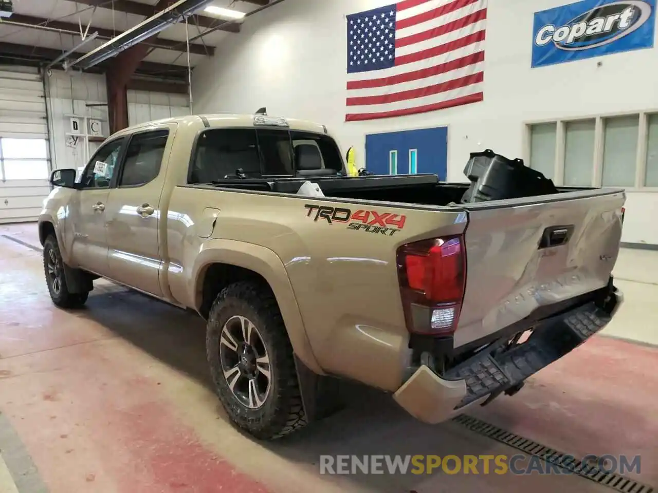 3 Photograph of a damaged car 3TMDZ5BN9KM061070 TOYOTA TACOMA 2019