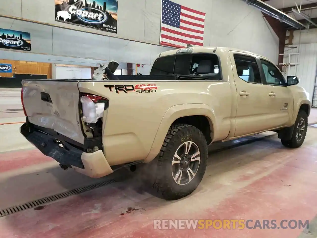 4 Photograph of a damaged car 3TMDZ5BN9KM061070 TOYOTA TACOMA 2019