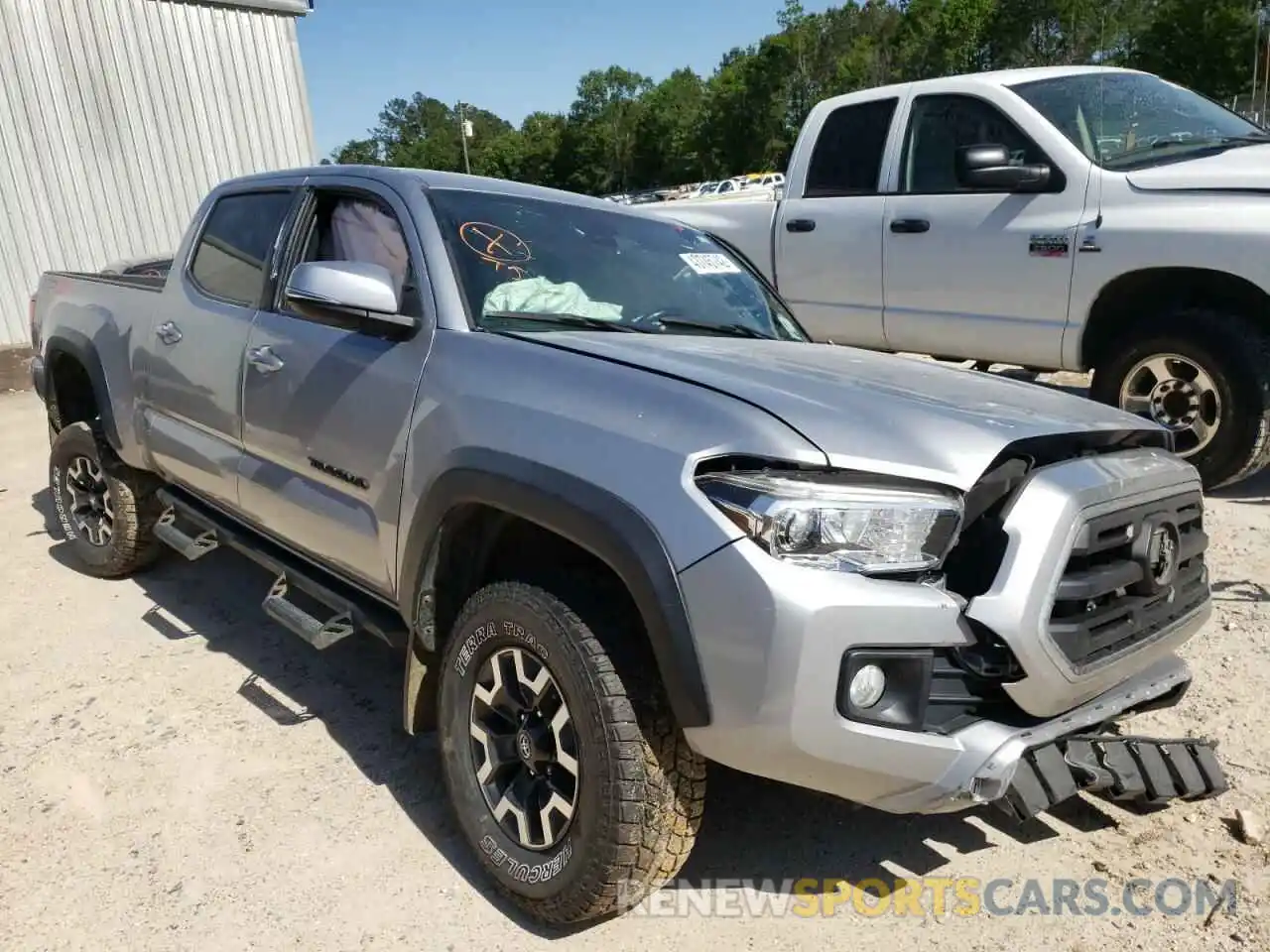 1 Photograph of a damaged car 3TMDZ5BN9KM064485 TOYOTA TACOMA 2019