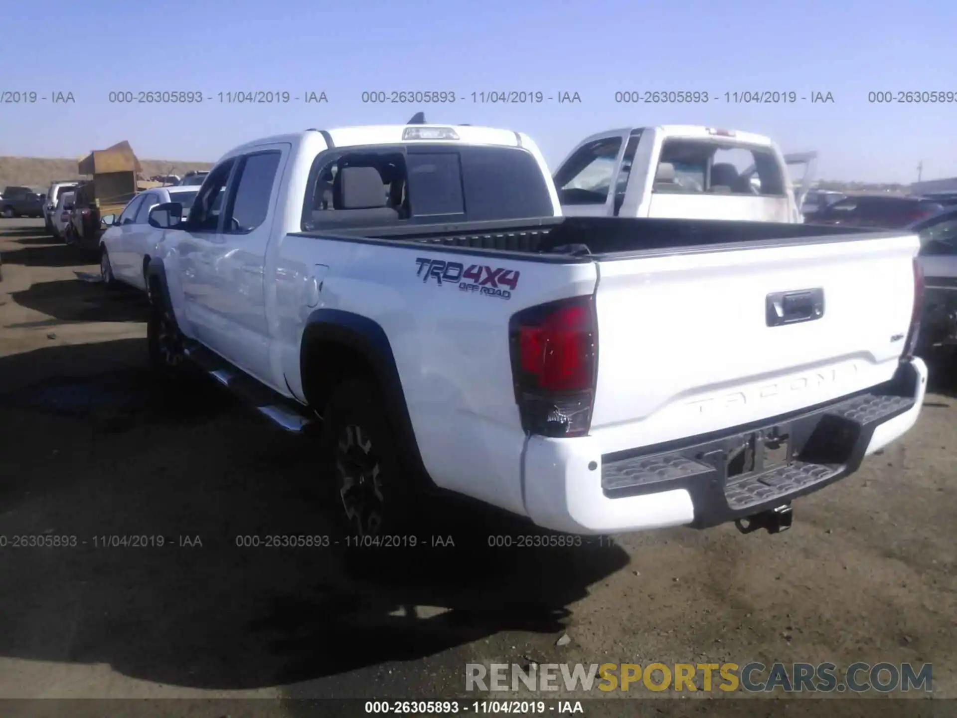 3 Photograph of a damaged car 3TMDZ5BN9KM065944 TOYOTA TACOMA 2019