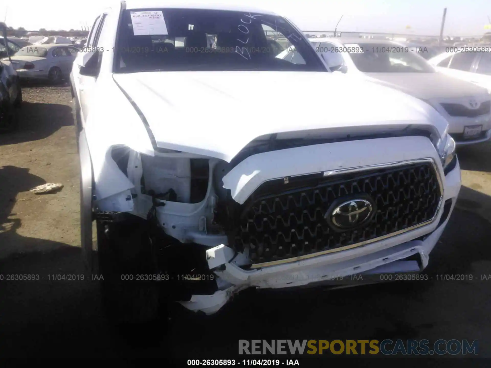 6 Photograph of a damaged car 3TMDZ5BN9KM065944 TOYOTA TACOMA 2019