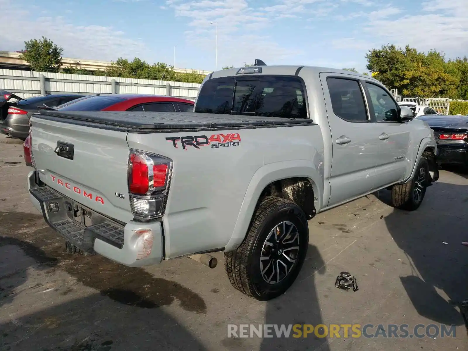 4 Photograph of a damaged car 3TMDZ5BN9KM066074 TOYOTA TACOMA 2019