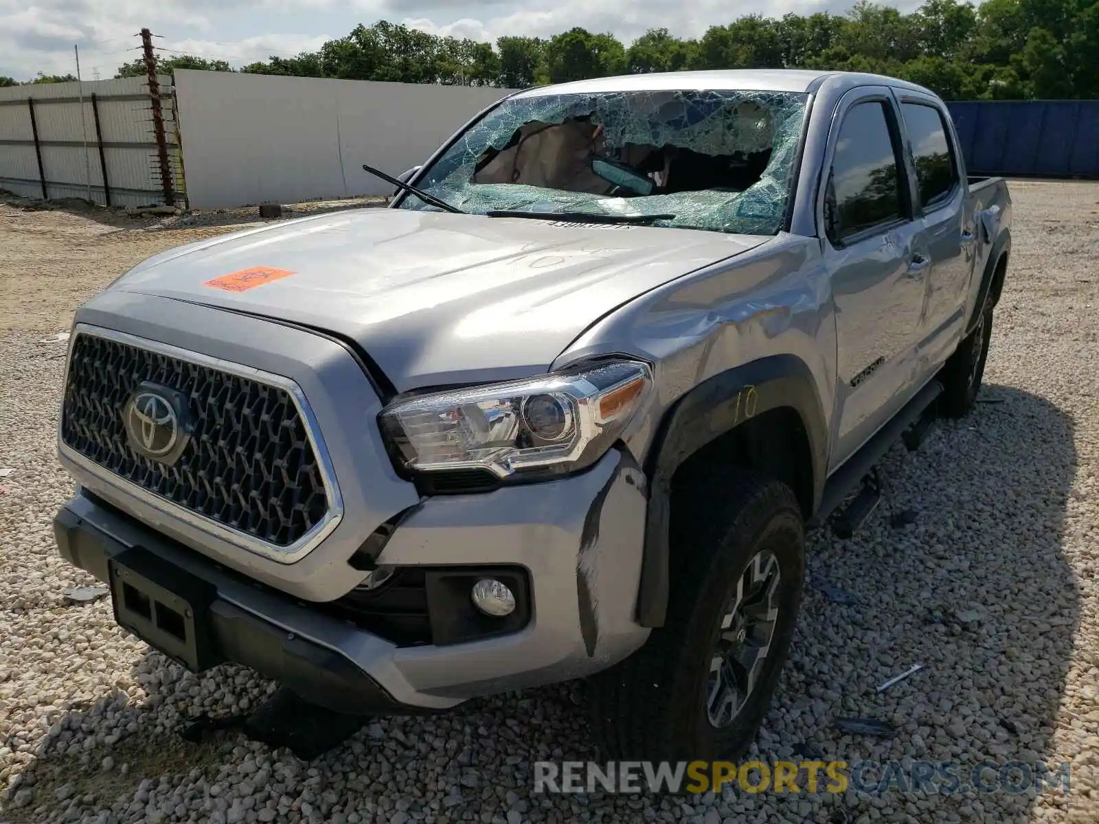 2 Photograph of a damaged car 3TMDZ5BN9KM066107 TOYOTA TACOMA 2019