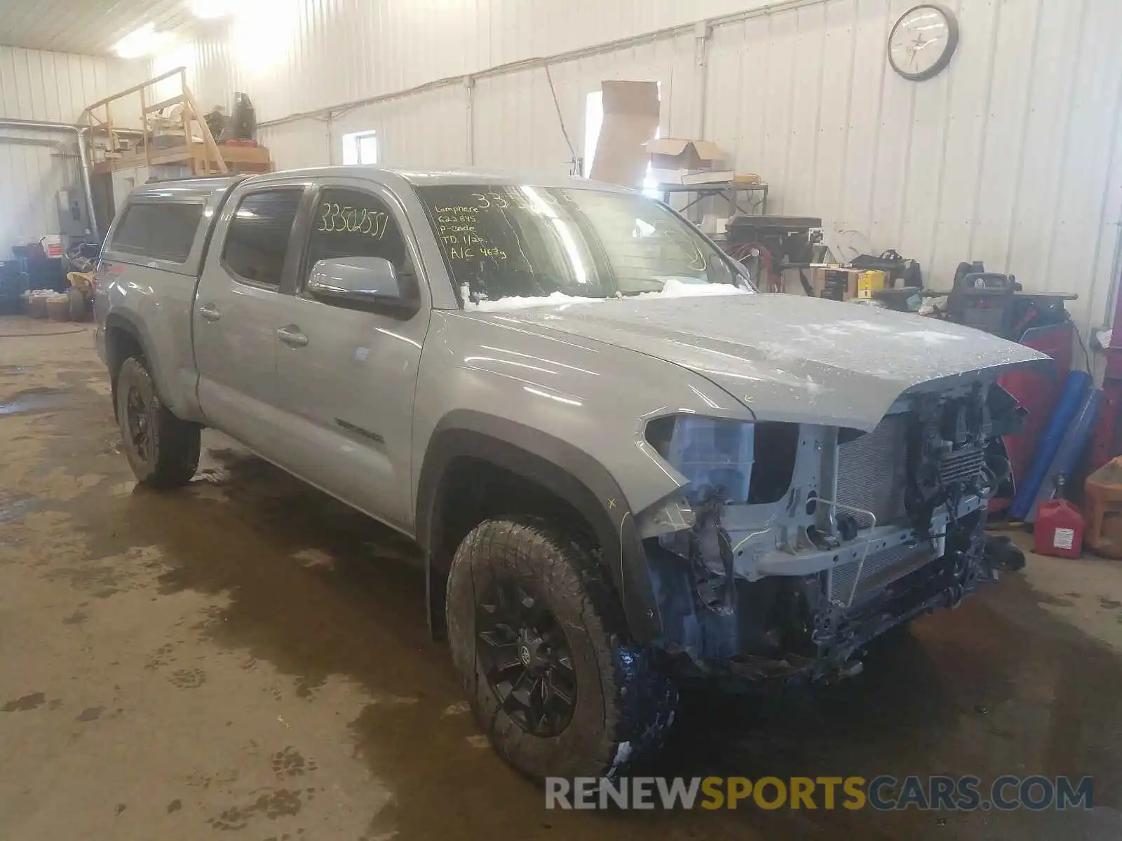 1 Photograph of a damaged car 3TMDZ5BN9KM066334 TOYOTA TACOMA 2019