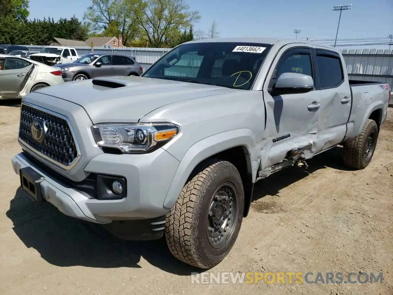 2 Photograph of a damaged car 3TMDZ5BN9KM067189 TOYOTA TACOMA 2019