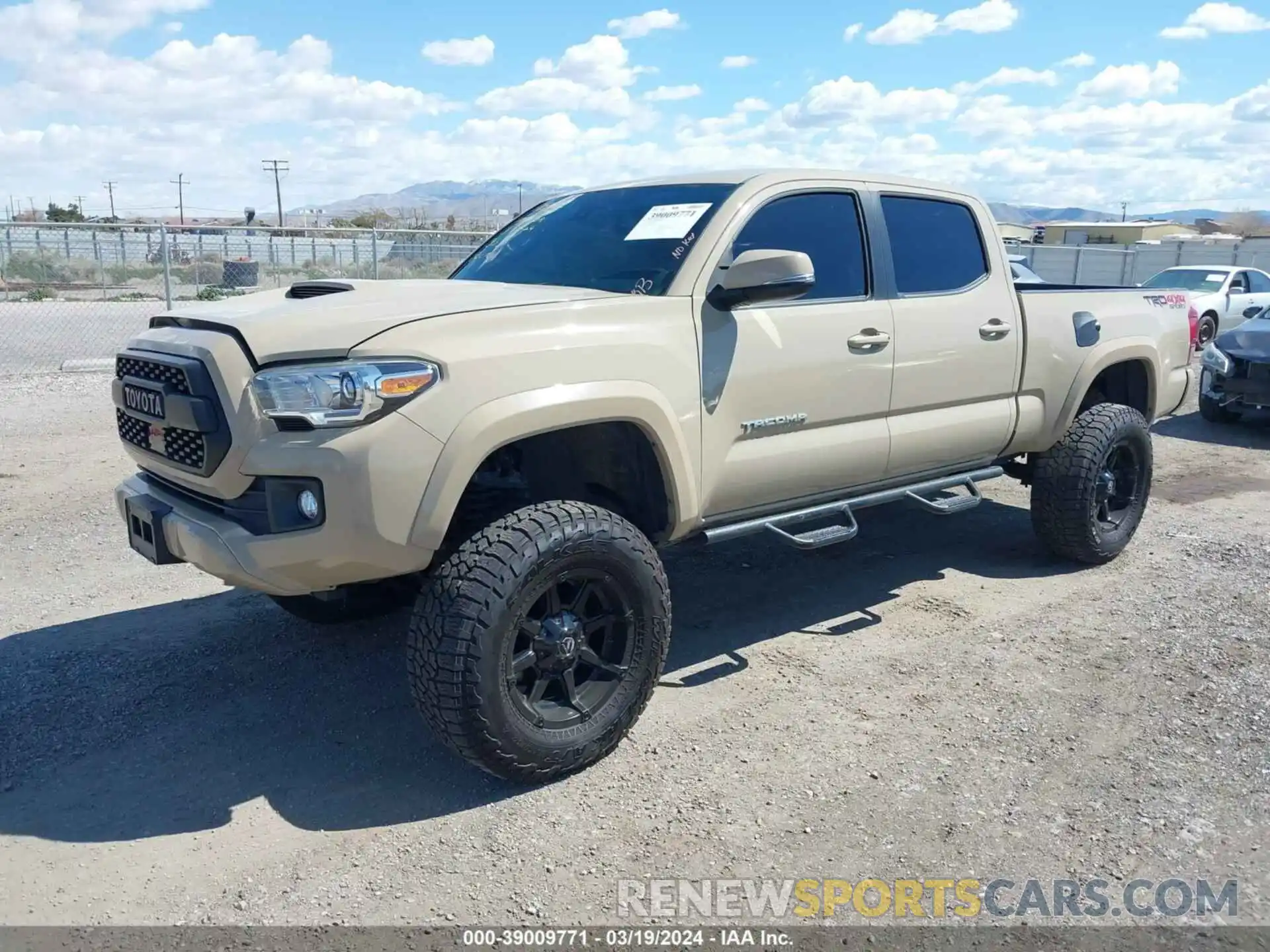 2 Photograph of a damaged car 3TMDZ5BN9KM070299 TOYOTA TACOMA 2019