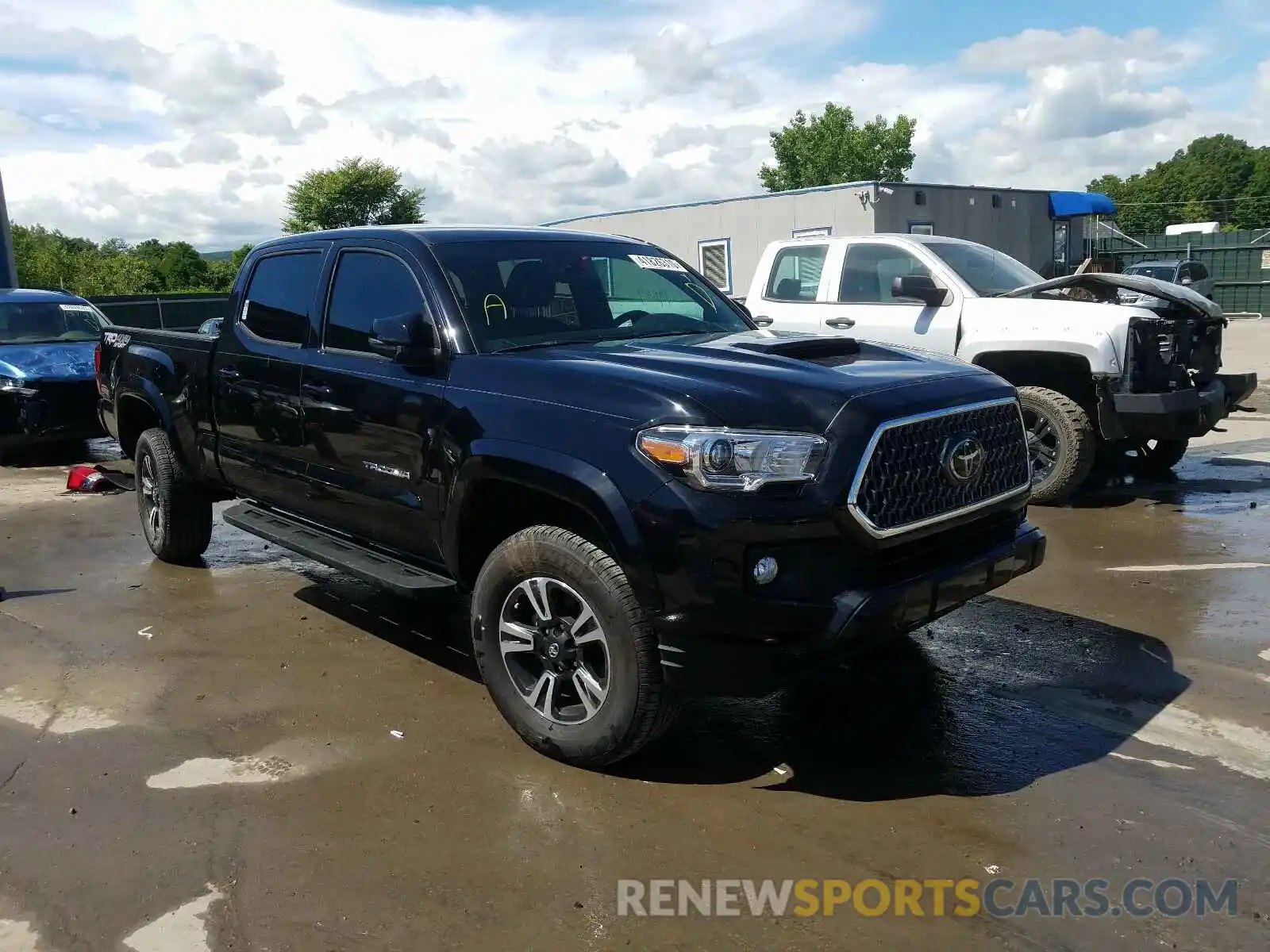 1 Photograph of a damaged car 3TMDZ5BN9KM070626 TOYOTA TACOMA 2019