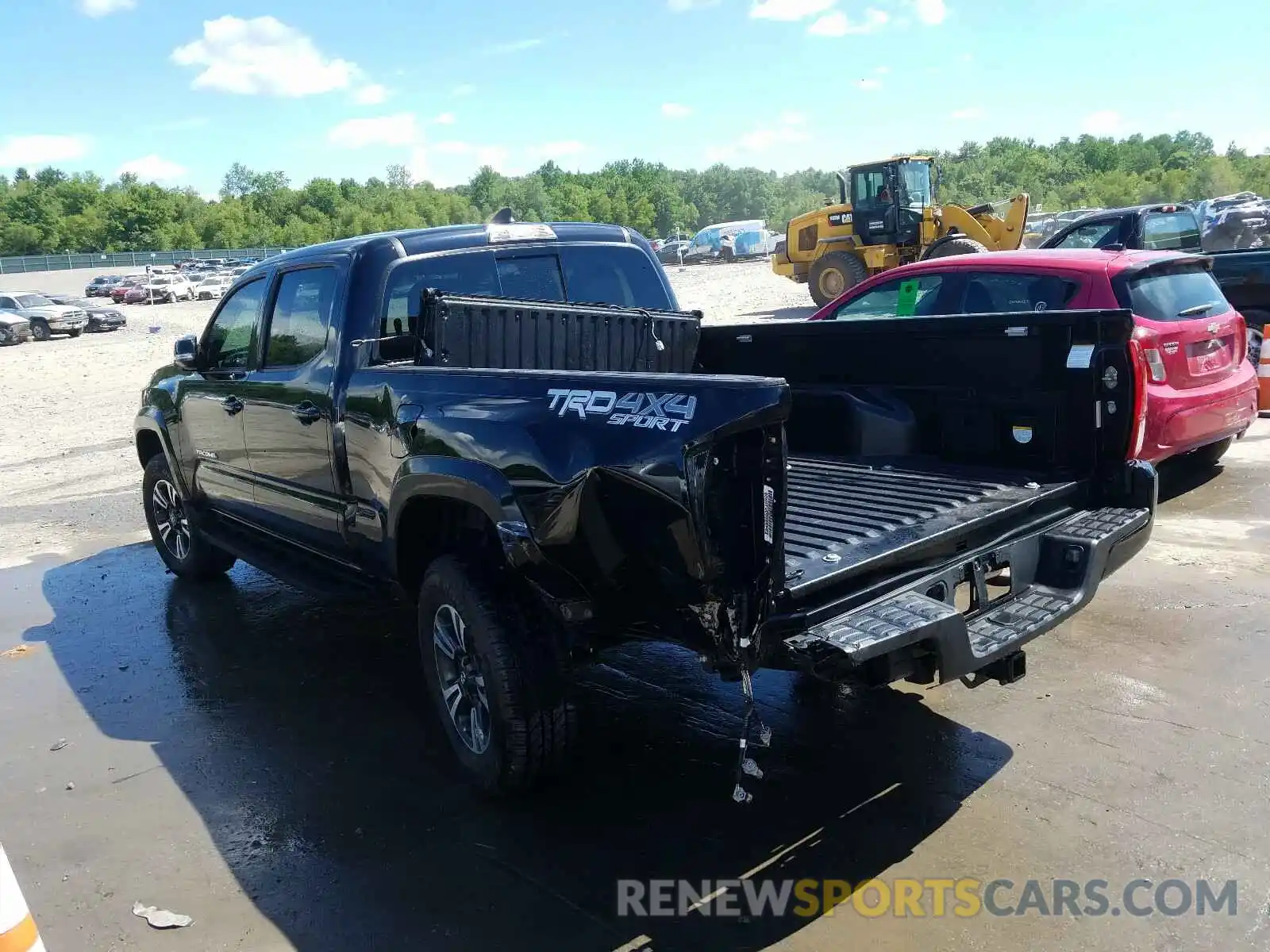 3 Photograph of a damaged car 3TMDZ5BN9KM070626 TOYOTA TACOMA 2019