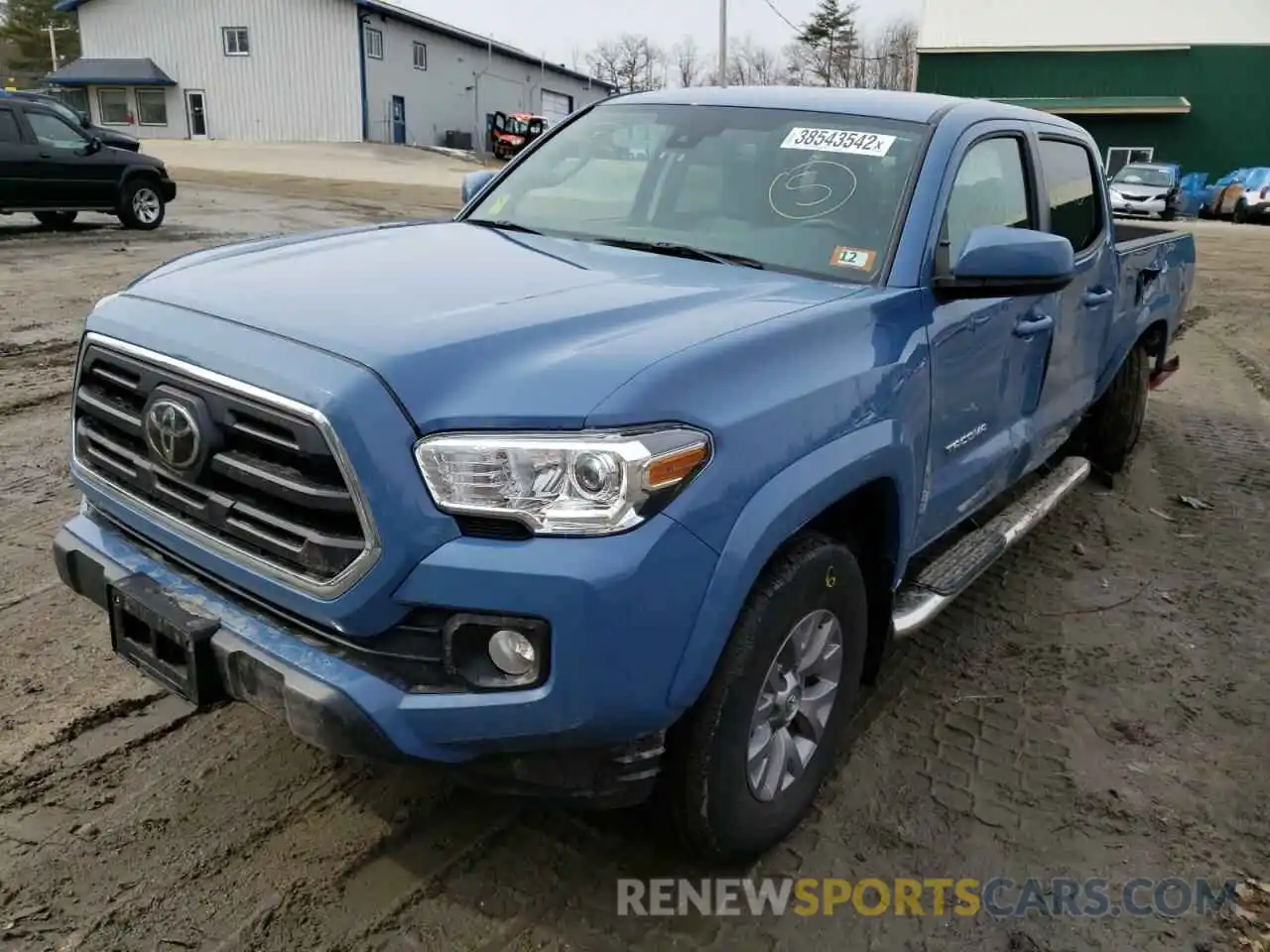 2 Photograph of a damaged car 3TMDZ5BN9KM072084 TOYOTA TACOMA 2019