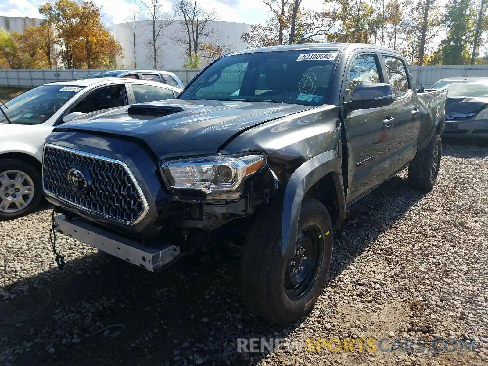 2 Photograph of a damaged car 3TMDZ5BN9KM072442 TOYOTA TACOMA 2019