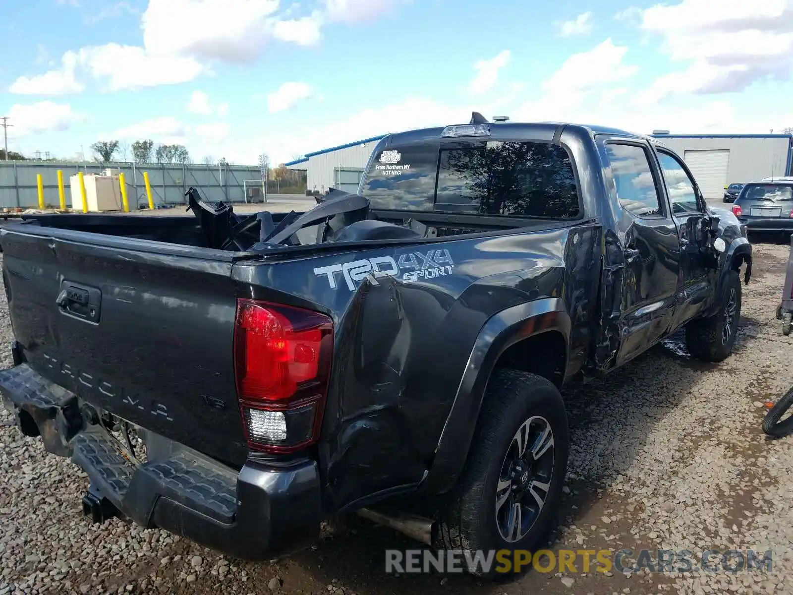 4 Photograph of a damaged car 3TMDZ5BN9KM072442 TOYOTA TACOMA 2019