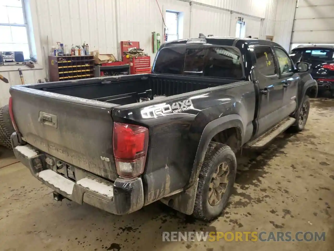 4 Photograph of a damaged car 3TMDZ5BN9KM073901 TOYOTA TACOMA 2019