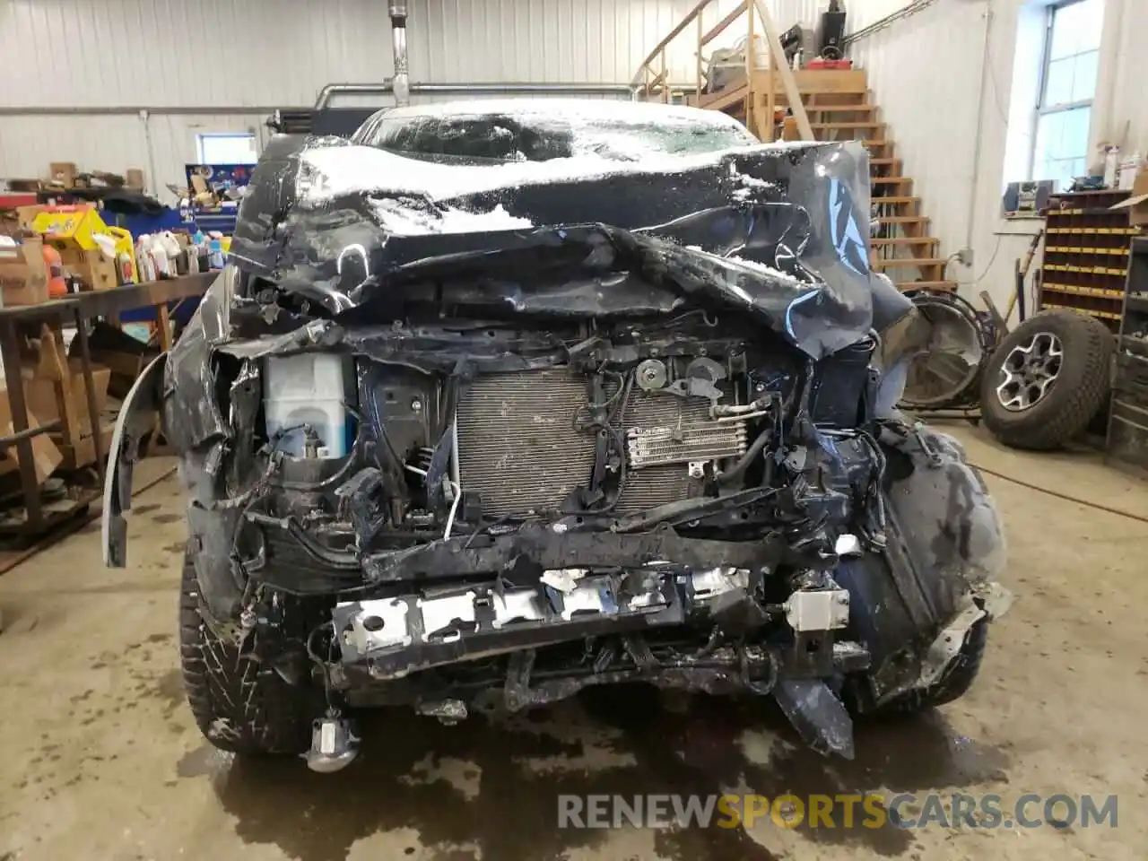 9 Photograph of a damaged car 3TMDZ5BN9KM073901 TOYOTA TACOMA 2019