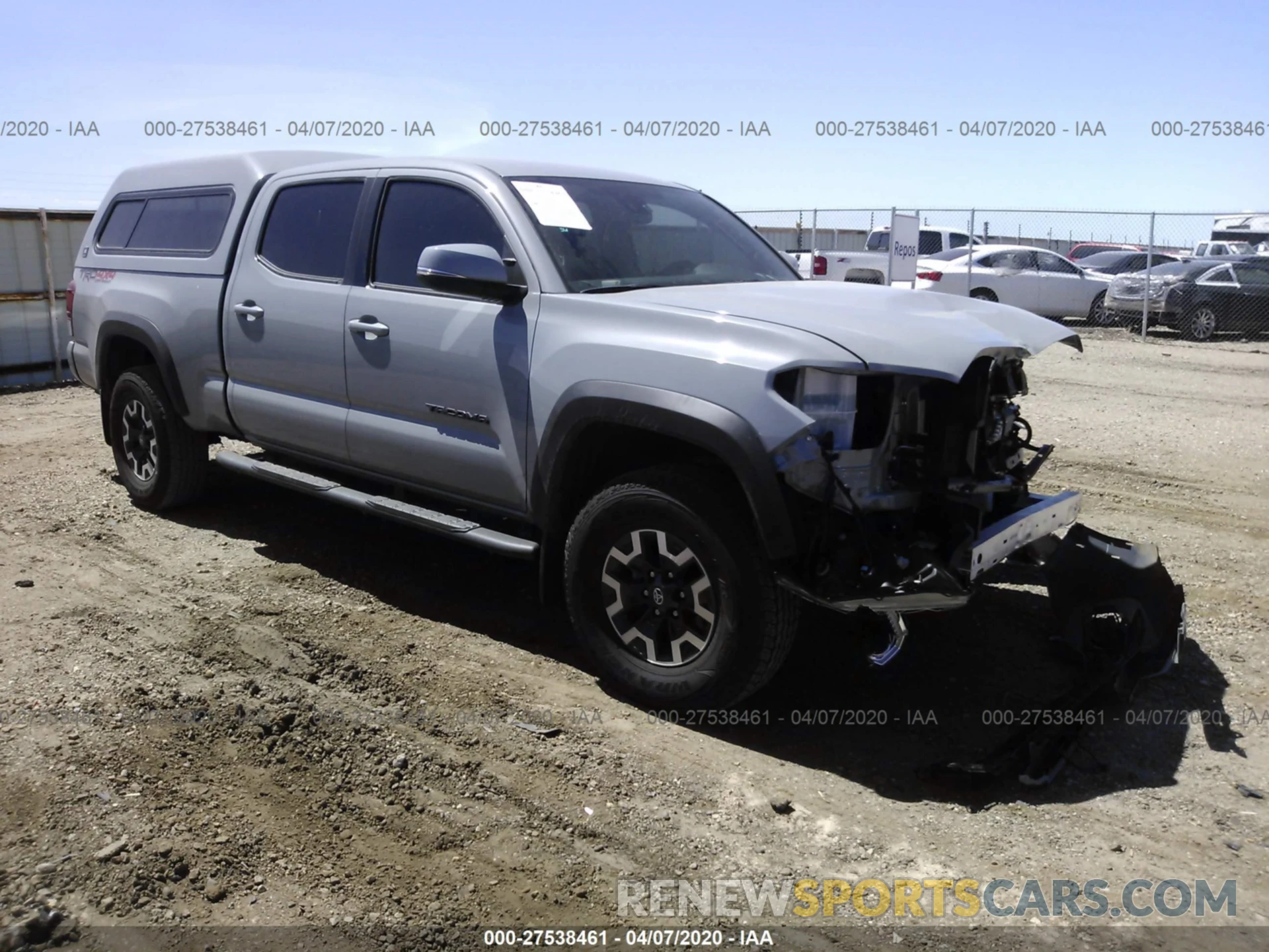 1 Фотография поврежденного автомобиля 3TMDZ5BN9KM076653 TOYOTA TACOMA 2019