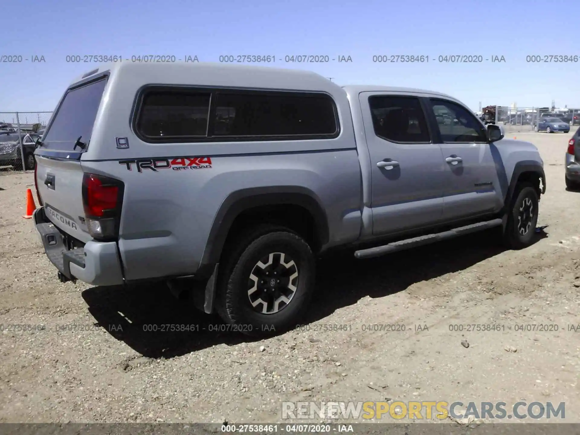 4 Photograph of a damaged car 3TMDZ5BN9KM076653 TOYOTA TACOMA 2019