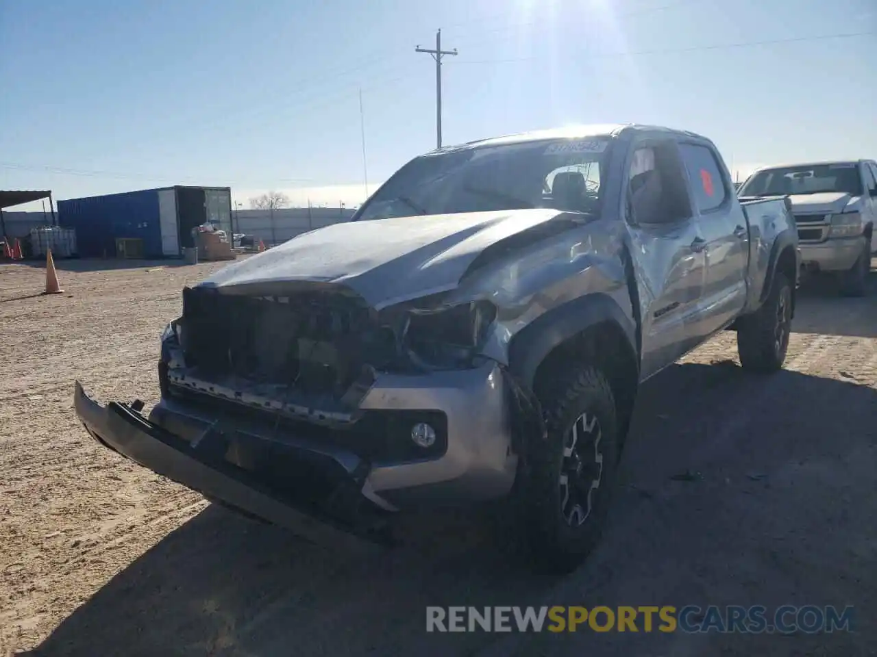 2 Photograph of a damaged car 3TMDZ5BN9KM077642 TOYOTA TACOMA 2019