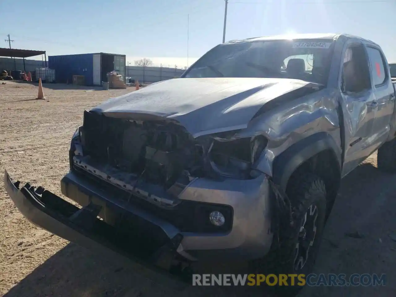 9 Photograph of a damaged car 3TMDZ5BN9KM077642 TOYOTA TACOMA 2019