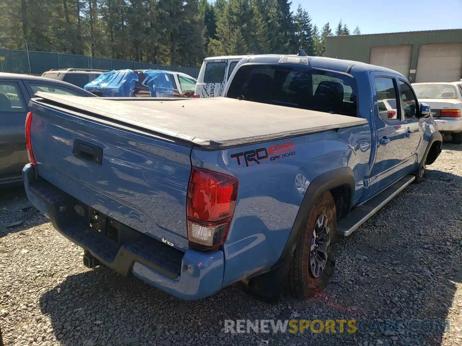 4 Photograph of a damaged car 3TMDZ5BNXKM061790 TOYOTA TACOMA 2019