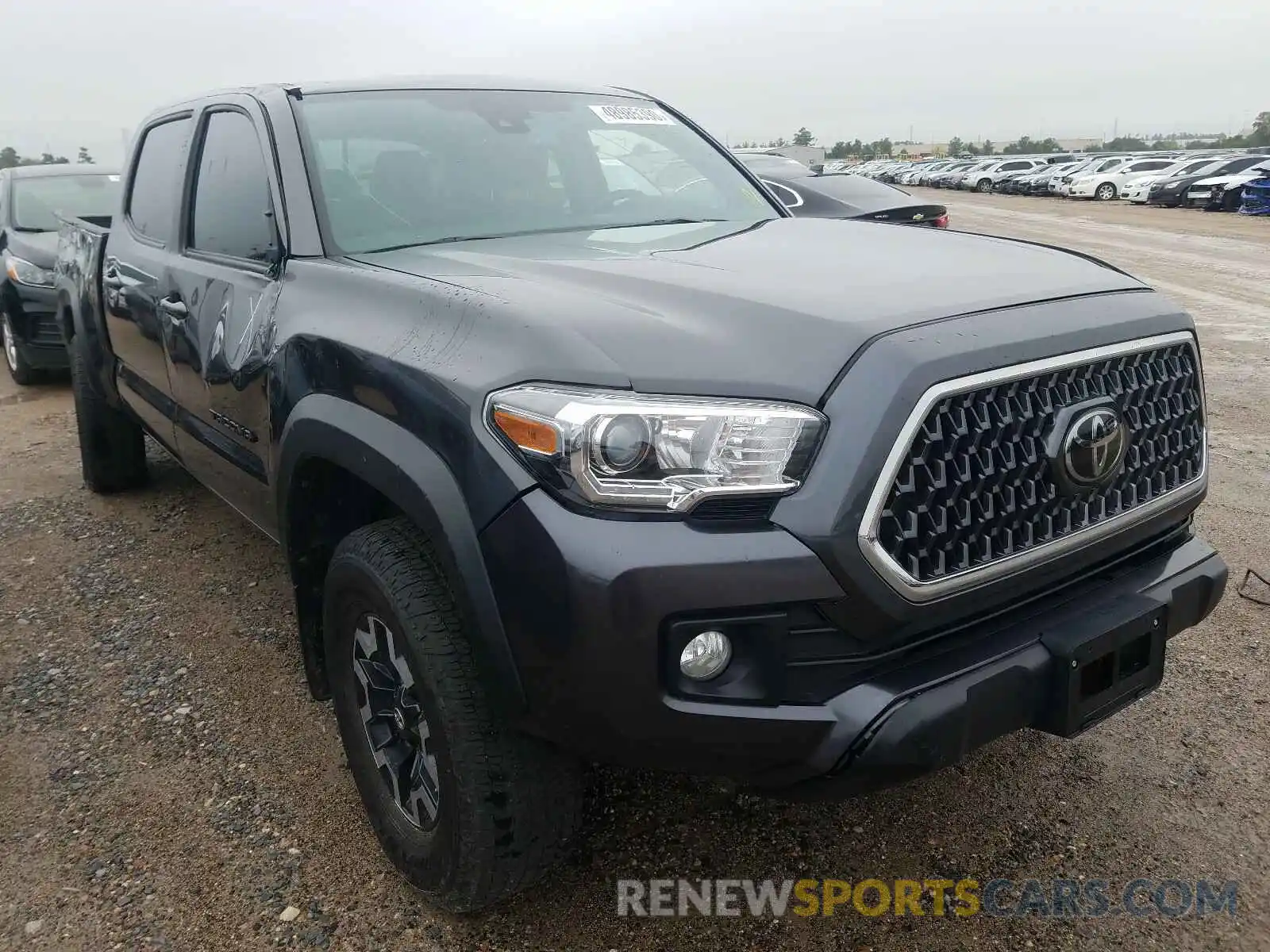 1 Photograph of a damaged car 3TMDZ5BNXKM063541 TOYOTA TACOMA 2019