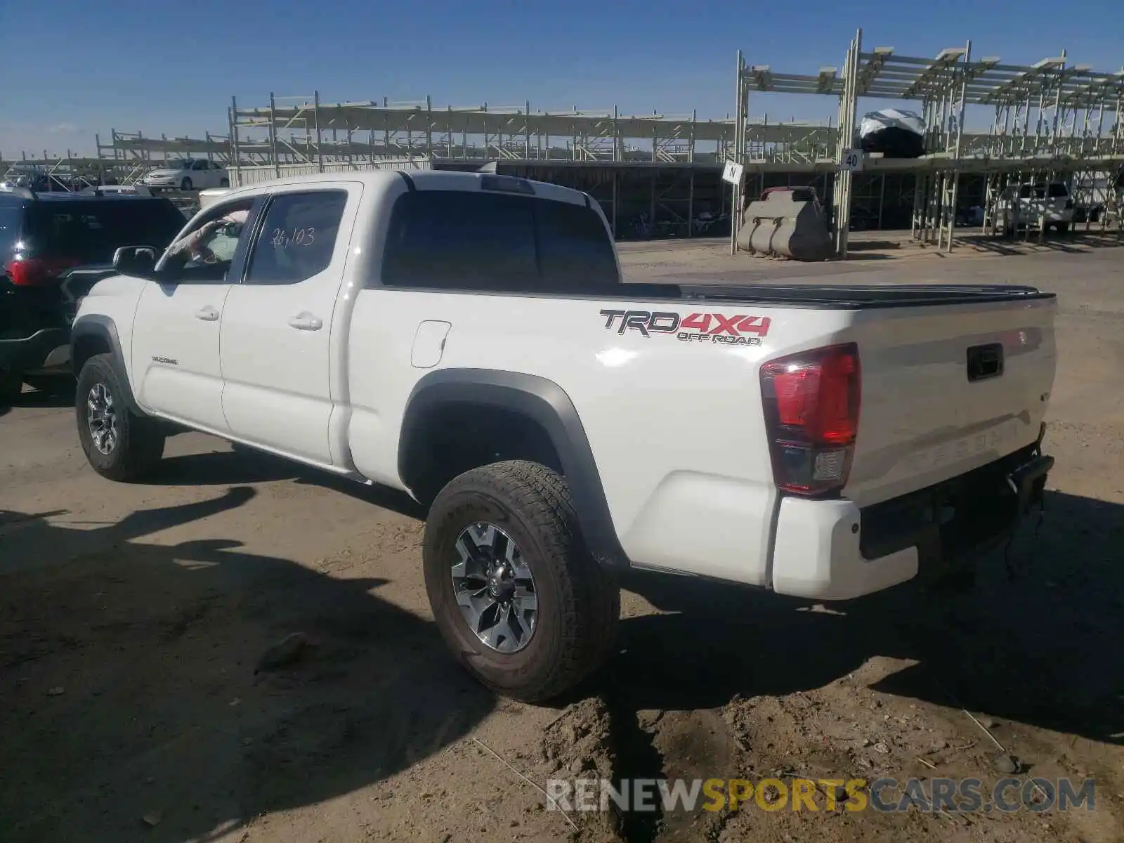 3 Photograph of a damaged car 3TMDZ5BNXKM064284 TOYOTA TACOMA 2019