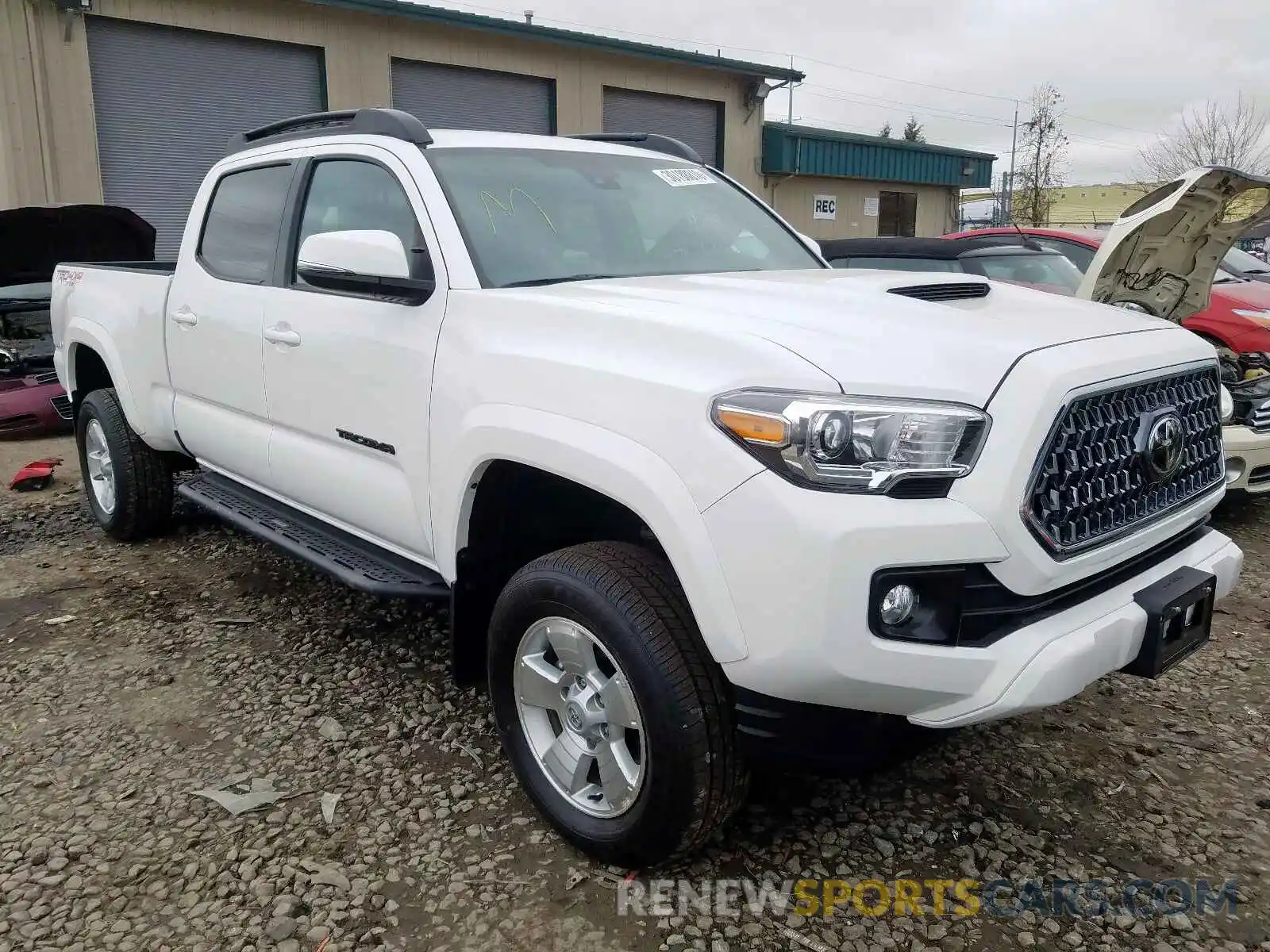 1 Photograph of a damaged car 3TMDZ5BNXKM064964 TOYOTA TACOMA 2019