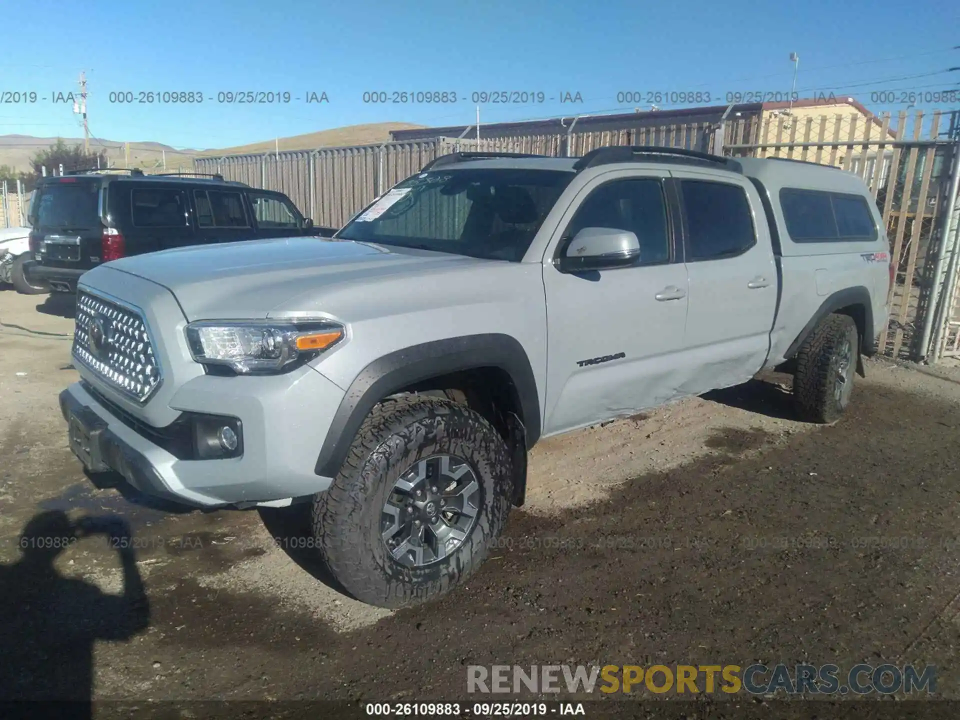 2 Фотография поврежденного автомобиля 3TMDZ5BNXKM065113 TOYOTA TACOMA 2019