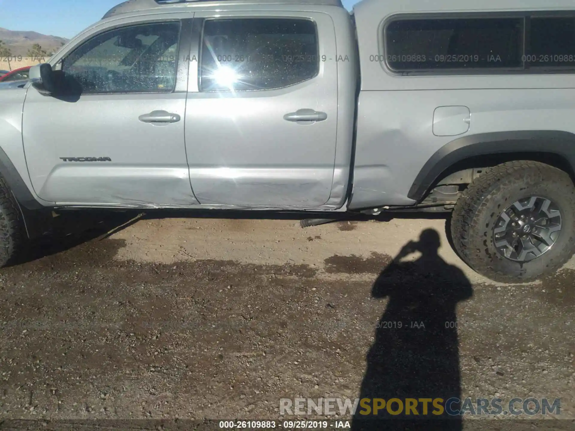 6 Фотография поврежденного автомобиля 3TMDZ5BNXKM065113 TOYOTA TACOMA 2019