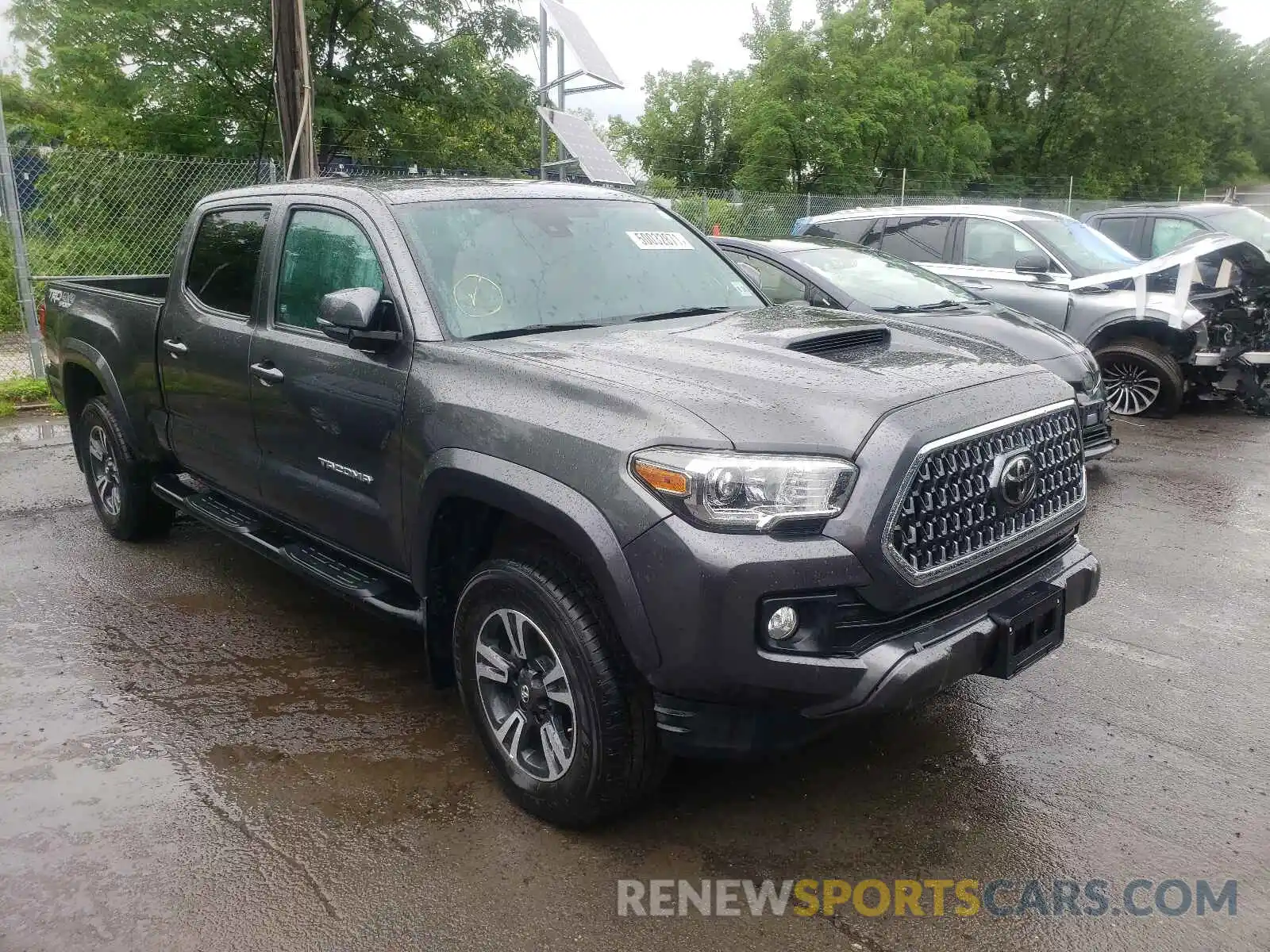 1 Photograph of a damaged car 3TMDZ5BNXKM071445 TOYOTA TACOMA 2019