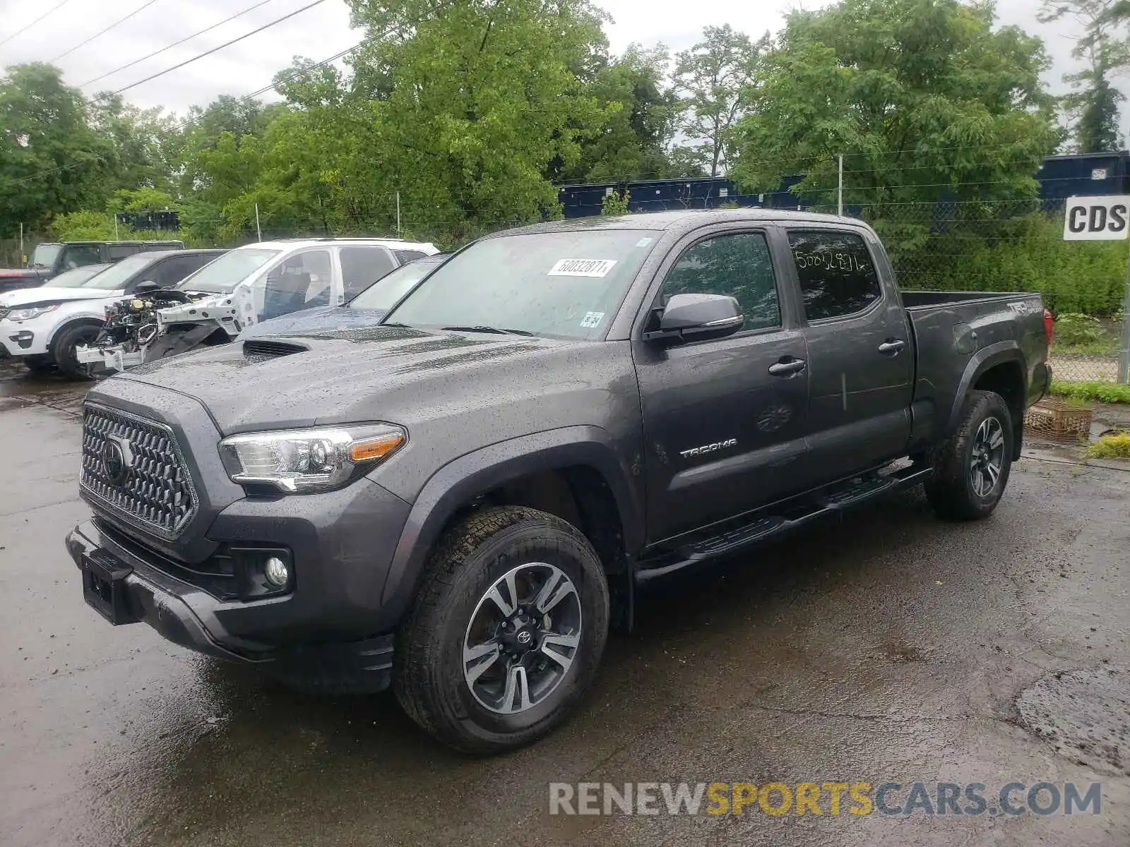 2 Photograph of a damaged car 3TMDZ5BNXKM071445 TOYOTA TACOMA 2019