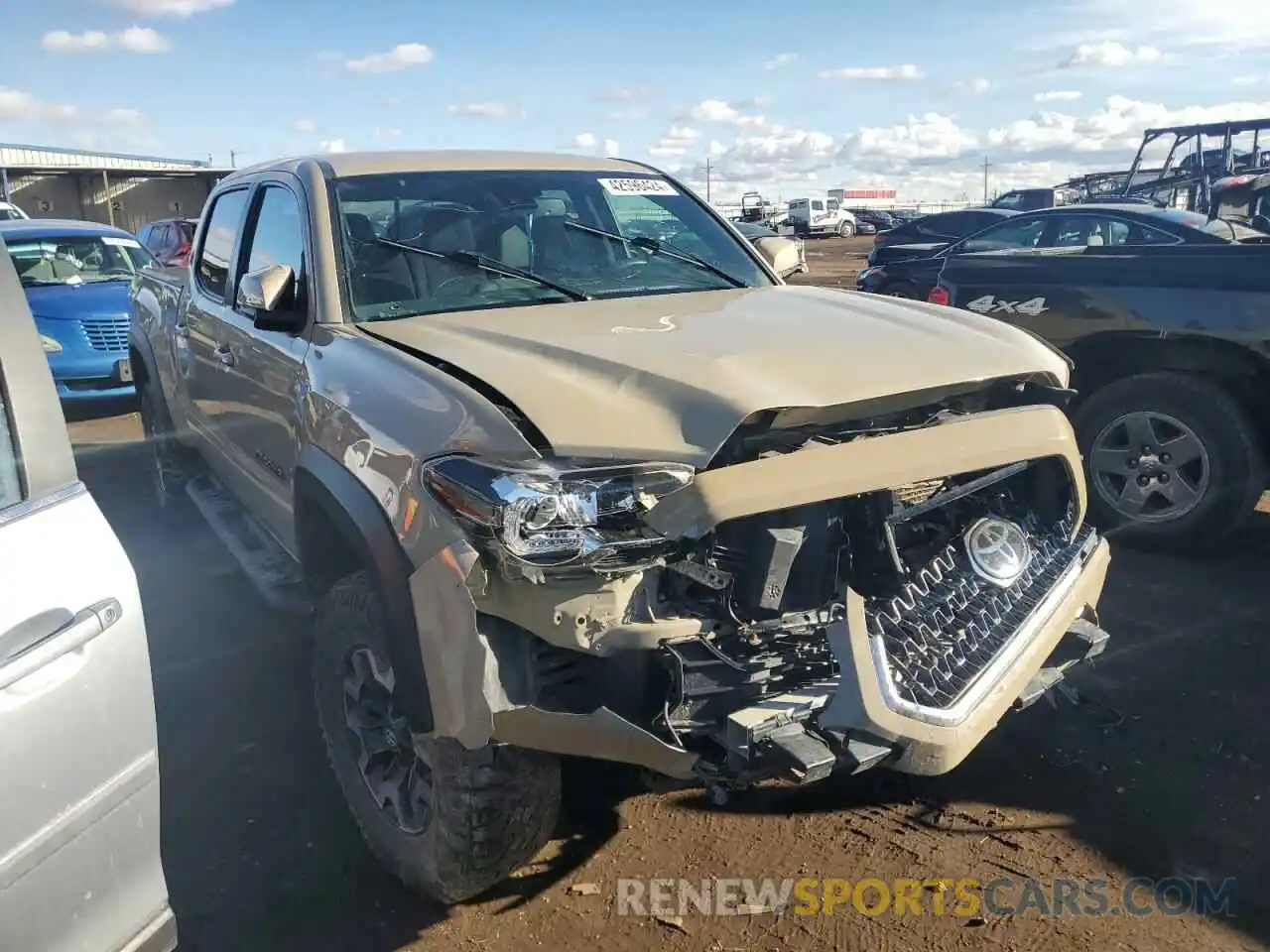 4 Photograph of a damaged car 3TMDZ5BNXKM078525 TOYOTA TACOMA 2019