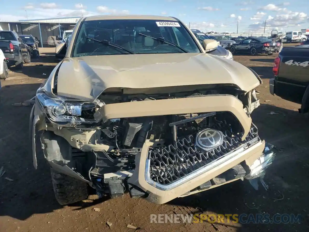 5 Photograph of a damaged car 3TMDZ5BNXKM078525 TOYOTA TACOMA 2019