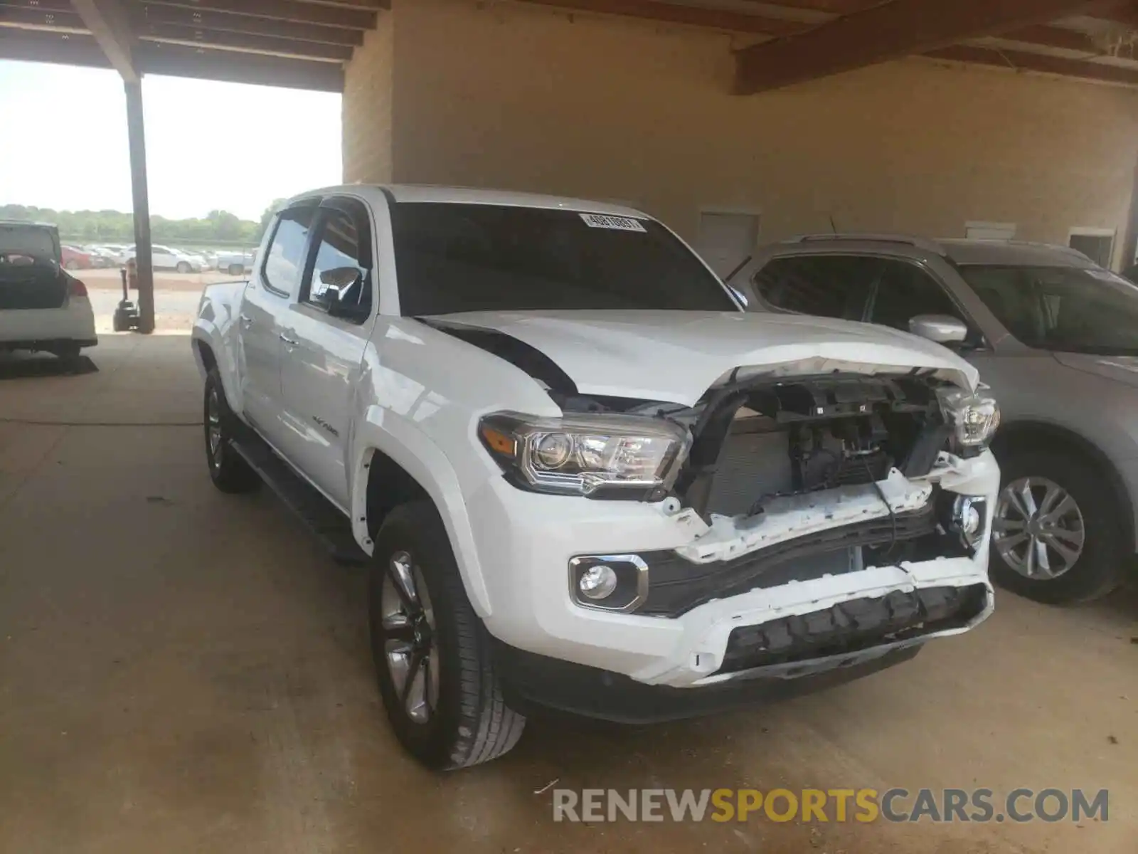 1 Photograph of a damaged car 3TMEZ5CN3KM095878 TOYOTA TACOMA 2019