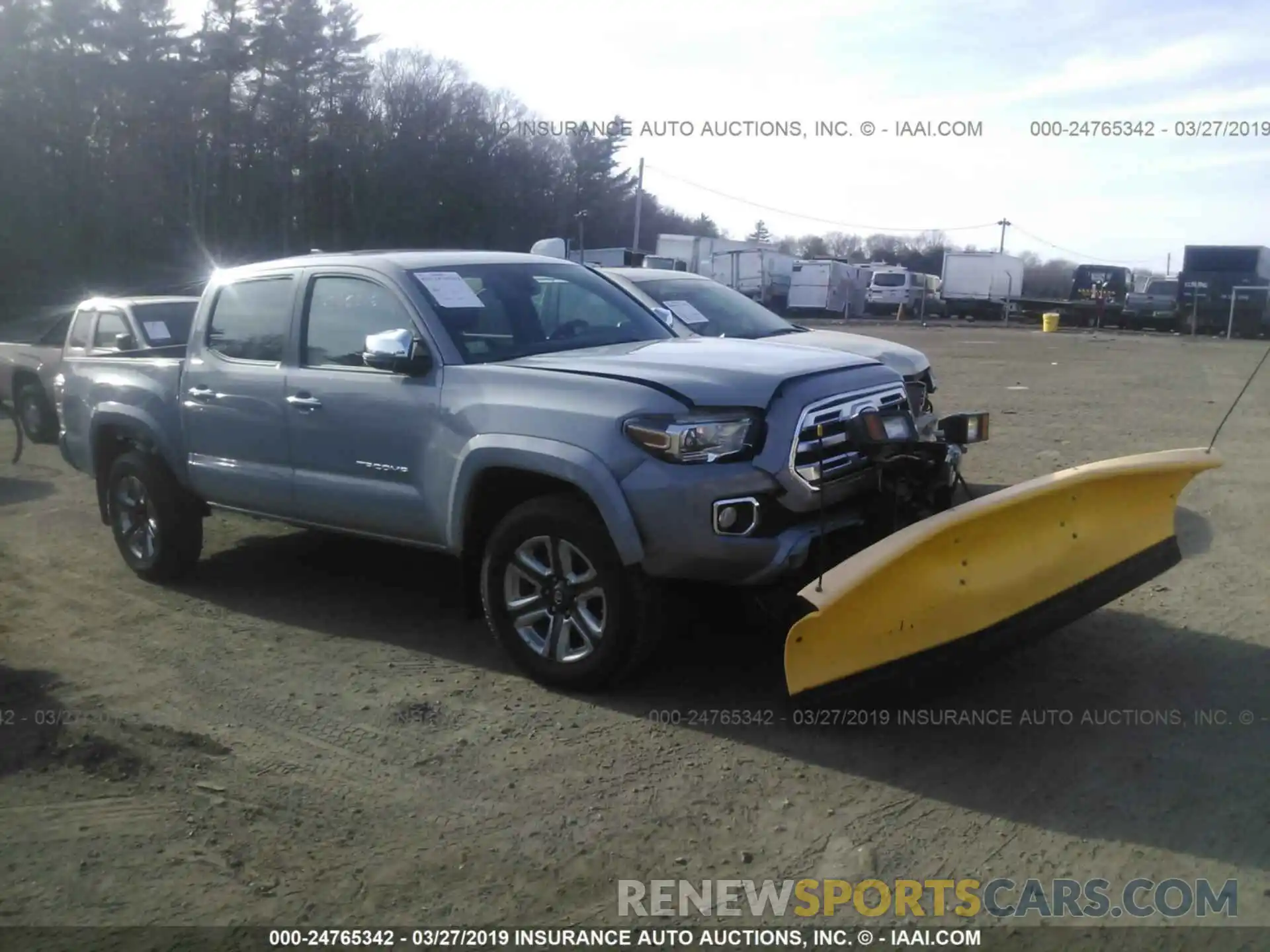 1 Photograph of a damaged car 3TMGZ5AN0KM193939 TOYOTA TACOMA 2019