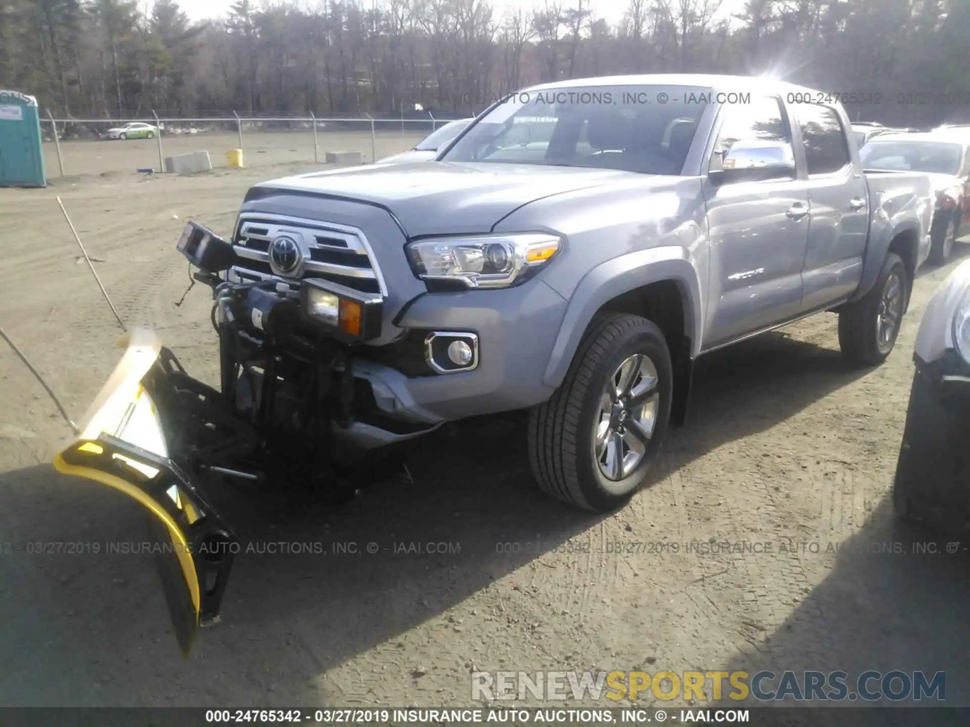 2 Photograph of a damaged car 3TMGZ5AN0KM193939 TOYOTA TACOMA 2019