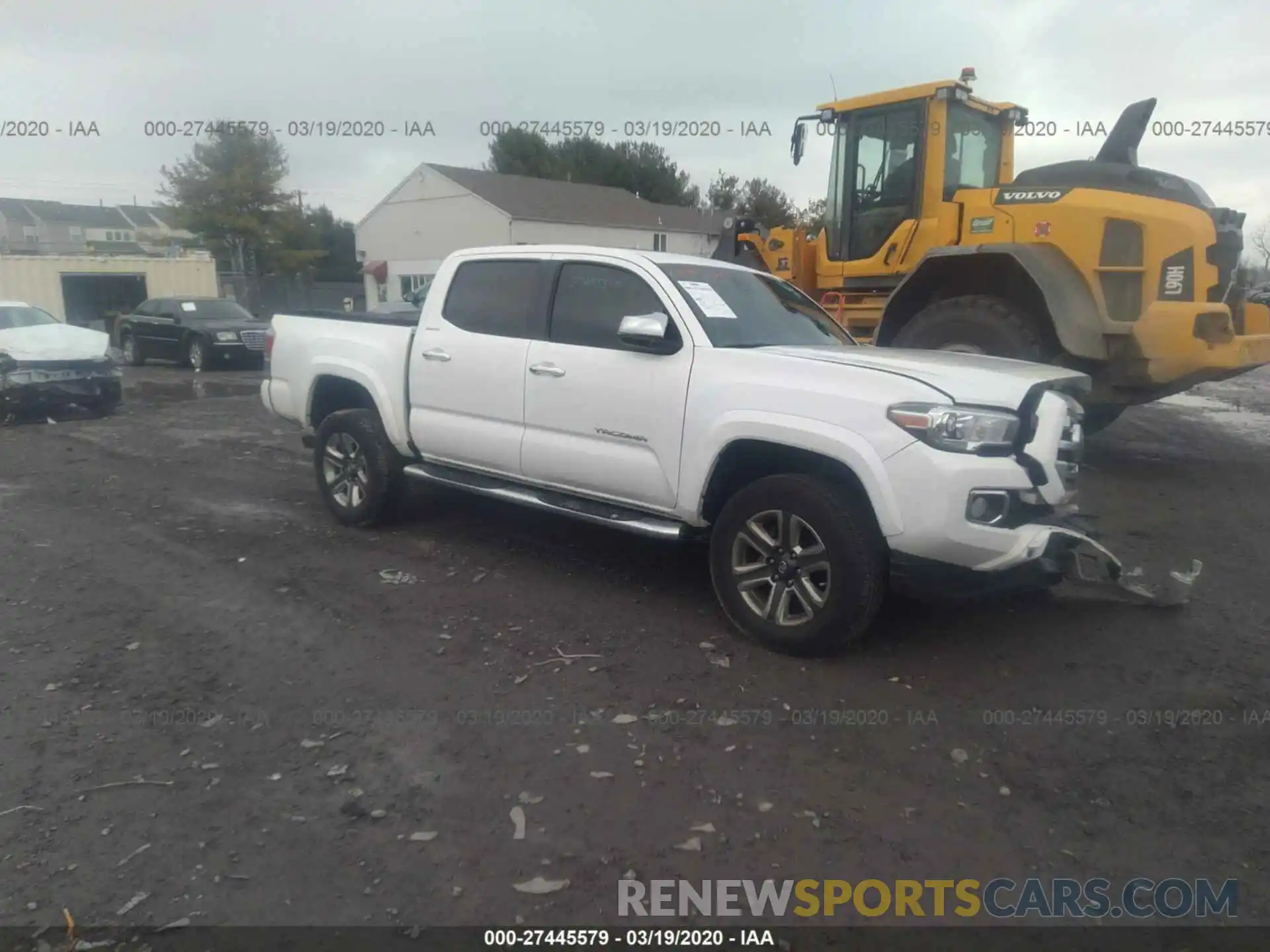 1 Photograph of a damaged car 3TMGZ5AN1KM189950 TOYOTA TACOMA 2019