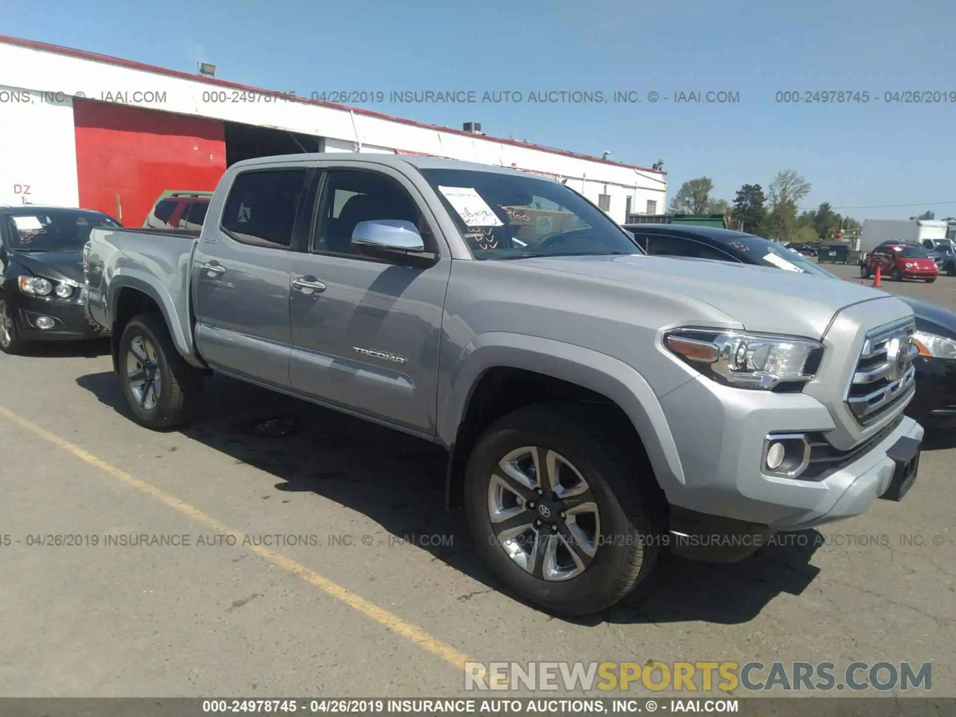 1 Photograph of a damaged car 3TMGZ5AN1KM201563 TOYOTA TACOMA 2019