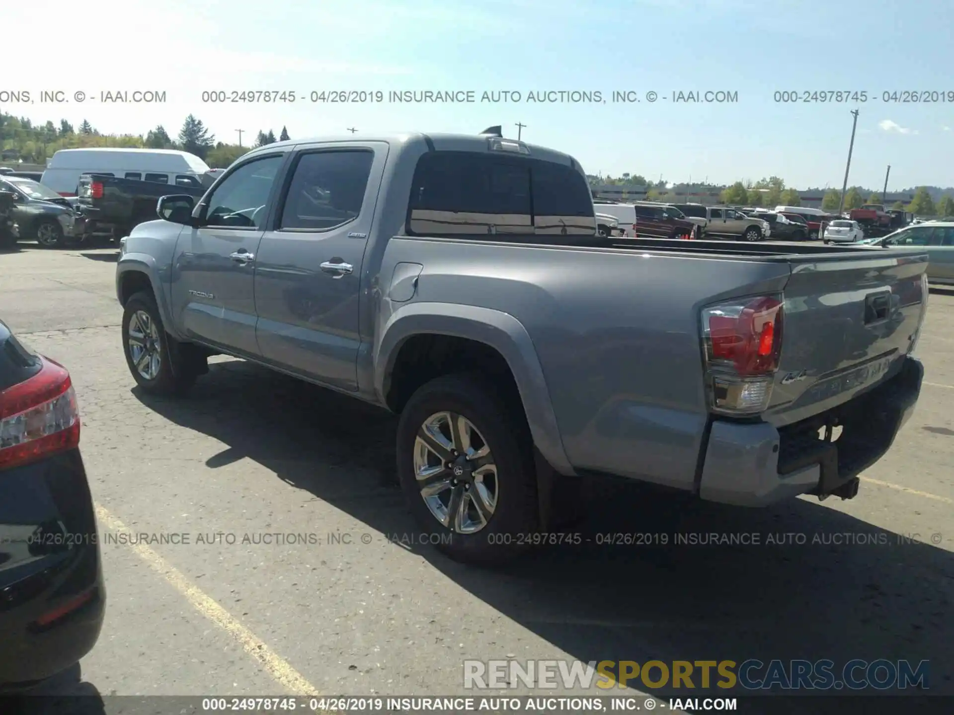 3 Photograph of a damaged car 3TMGZ5AN1KM201563 TOYOTA TACOMA 2019