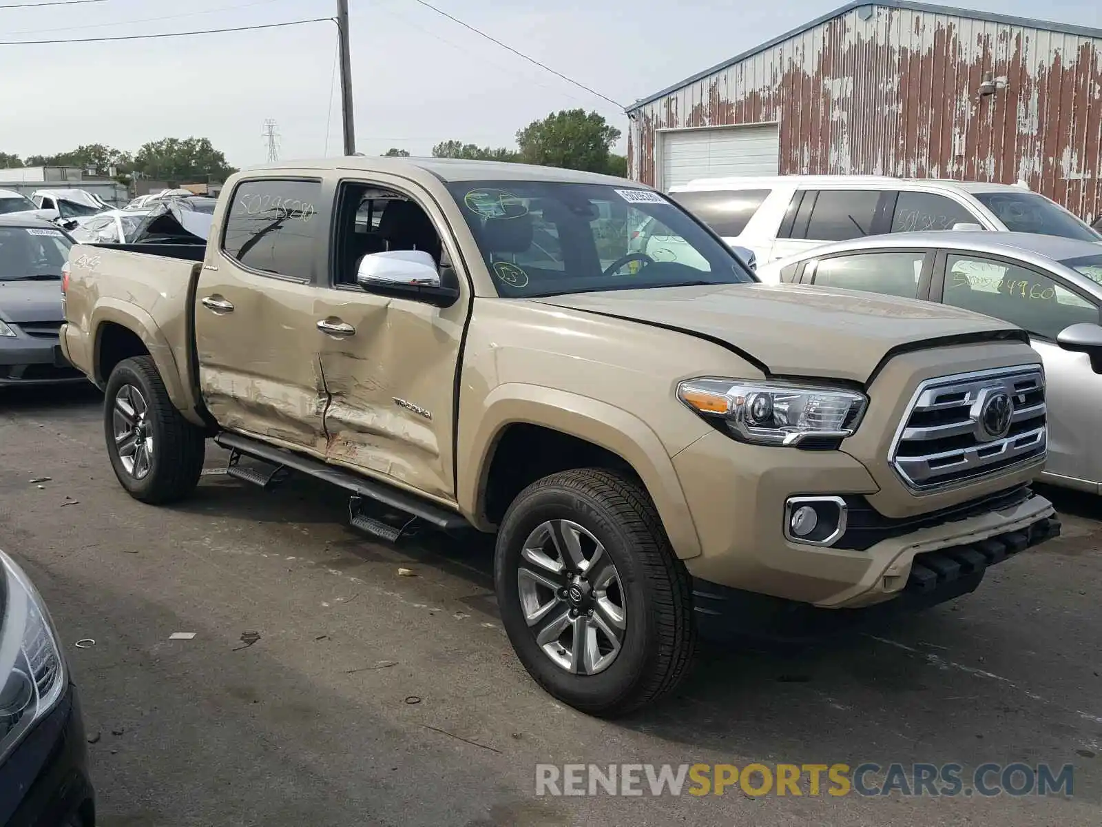 1 Photograph of a damaged car 3TMGZ5AN1KM208769 TOYOTA TACOMA 2019