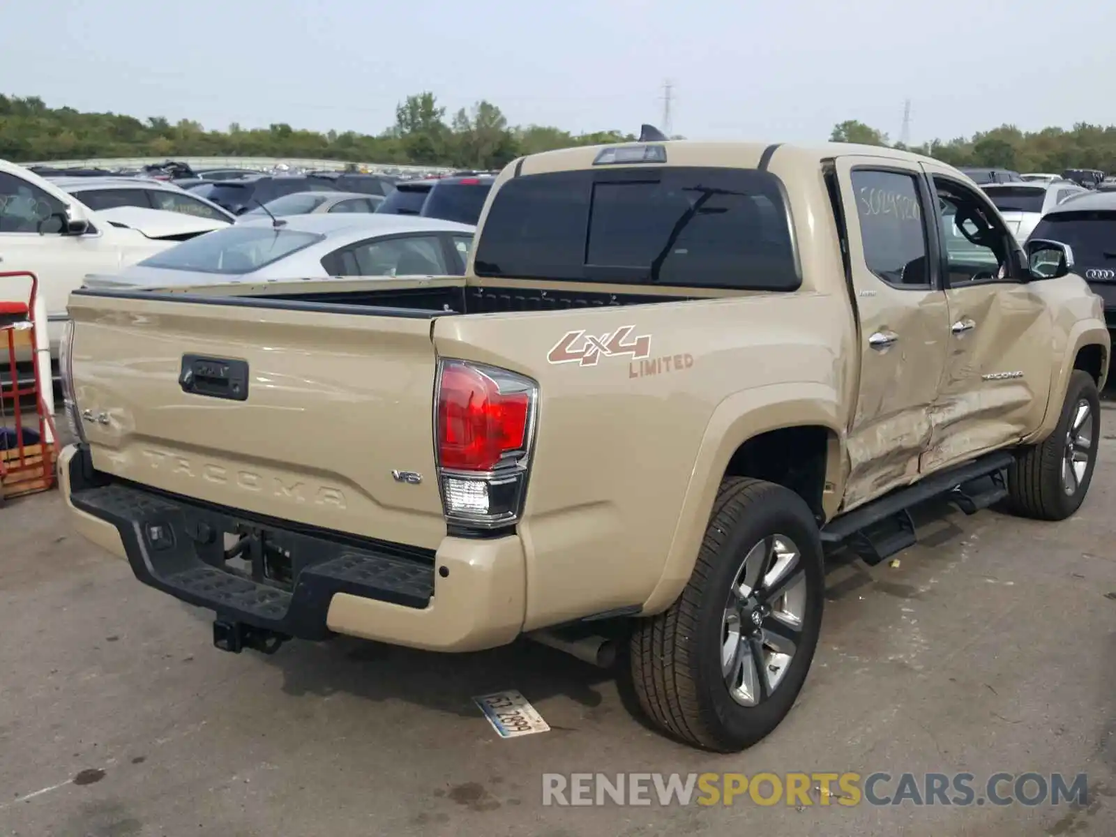 4 Photograph of a damaged car 3TMGZ5AN1KM208769 TOYOTA TACOMA 2019