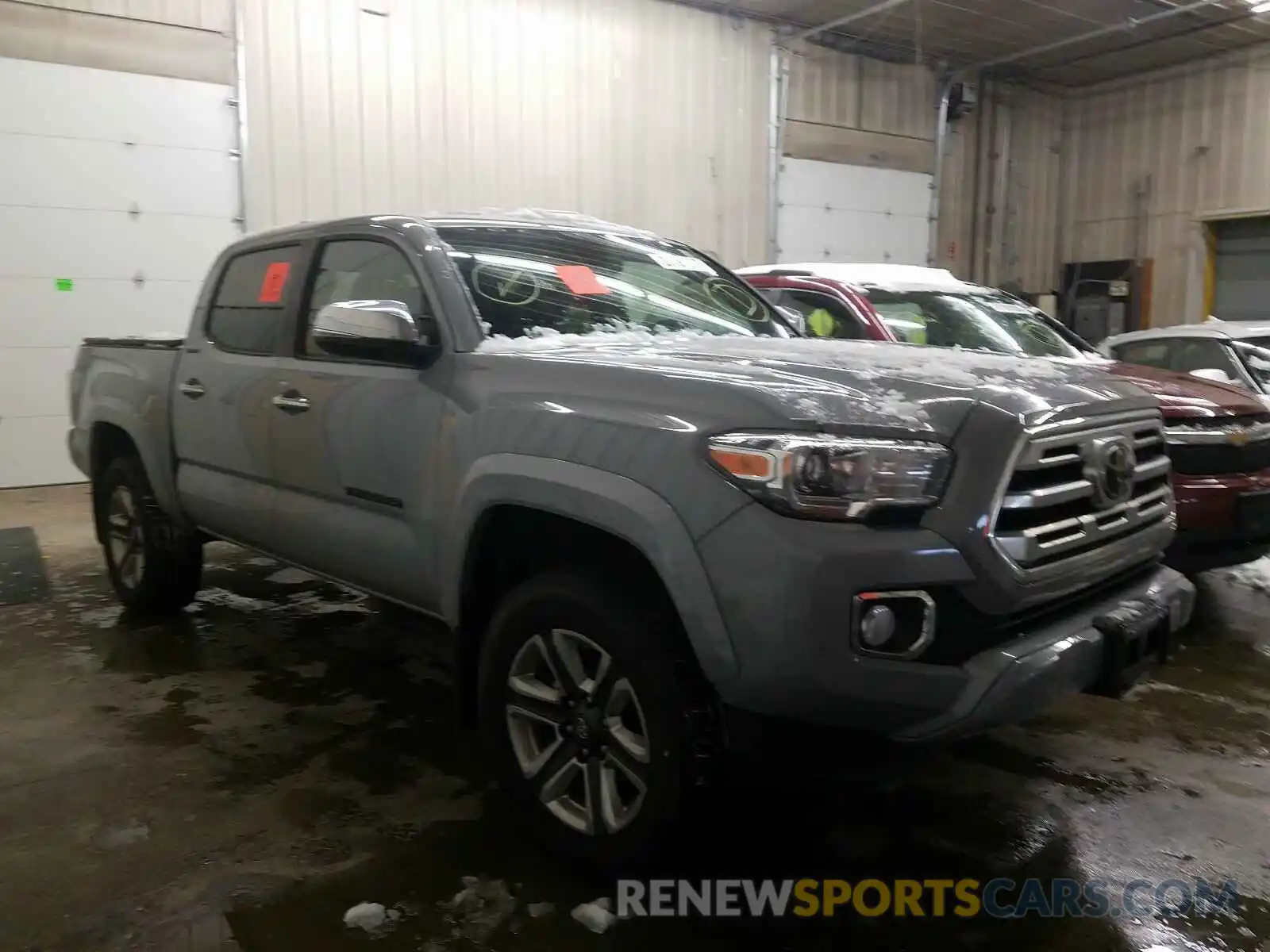 1 Photograph of a damaged car 3TMGZ5AN1KM230383 TOYOTA TACOMA 2019