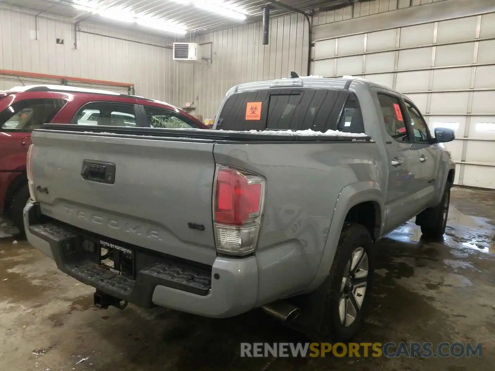 4 Photograph of a damaged car 3TMGZ5AN1KM230383 TOYOTA TACOMA 2019