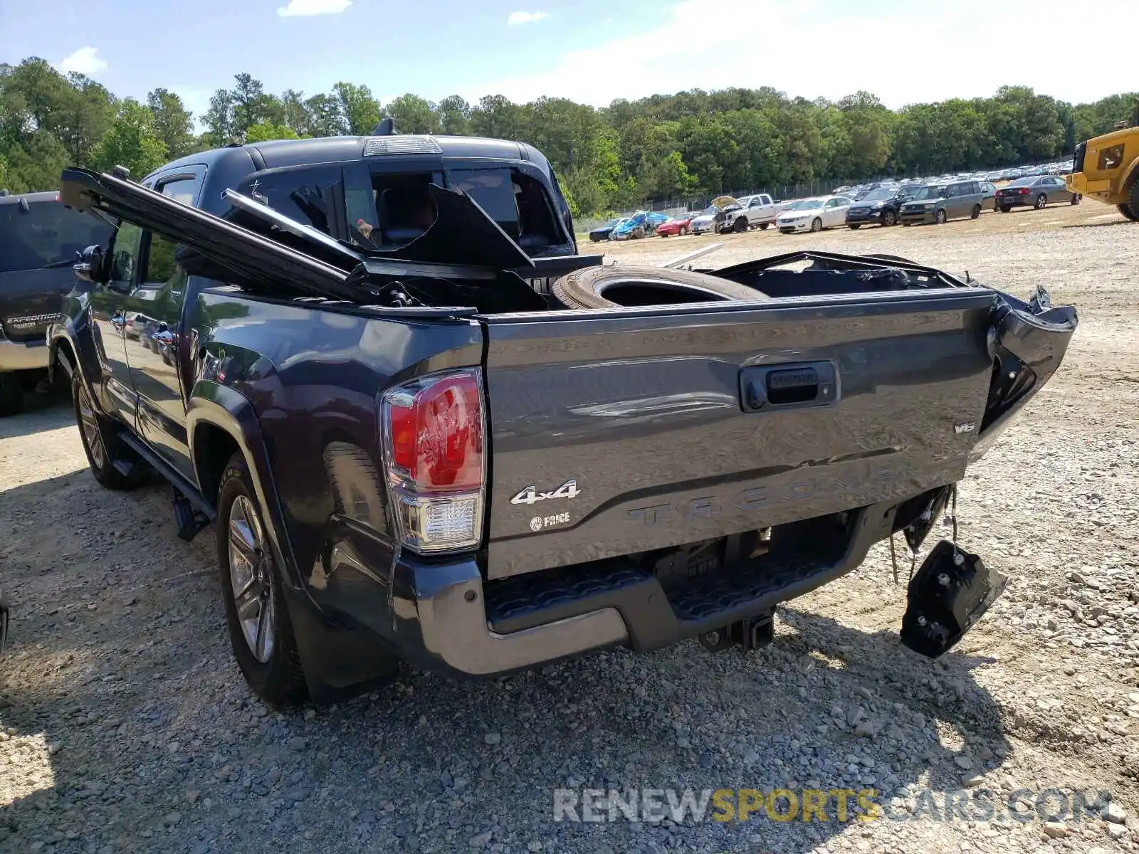 3 Photograph of a damaged car 3TMGZ5AN1KM248107 TOYOTA TACOMA 2019